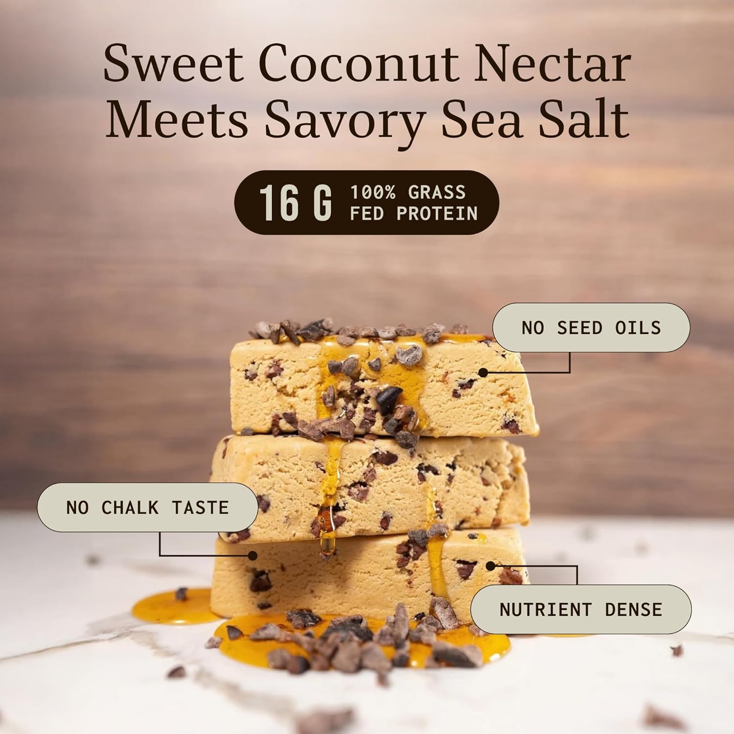 Ancestral Protein Bar - Salted Caramel