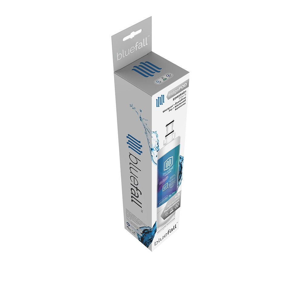 Whirlpool EDR5RXD1 Refrigerator Water Filter- Compatible by Bluefall by Drinkpod