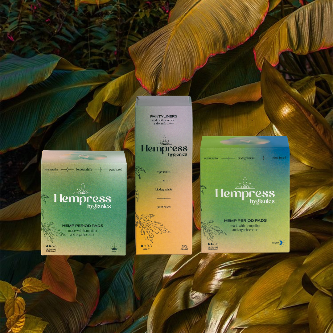 Organic Period Bundle by Hempress Hygienics