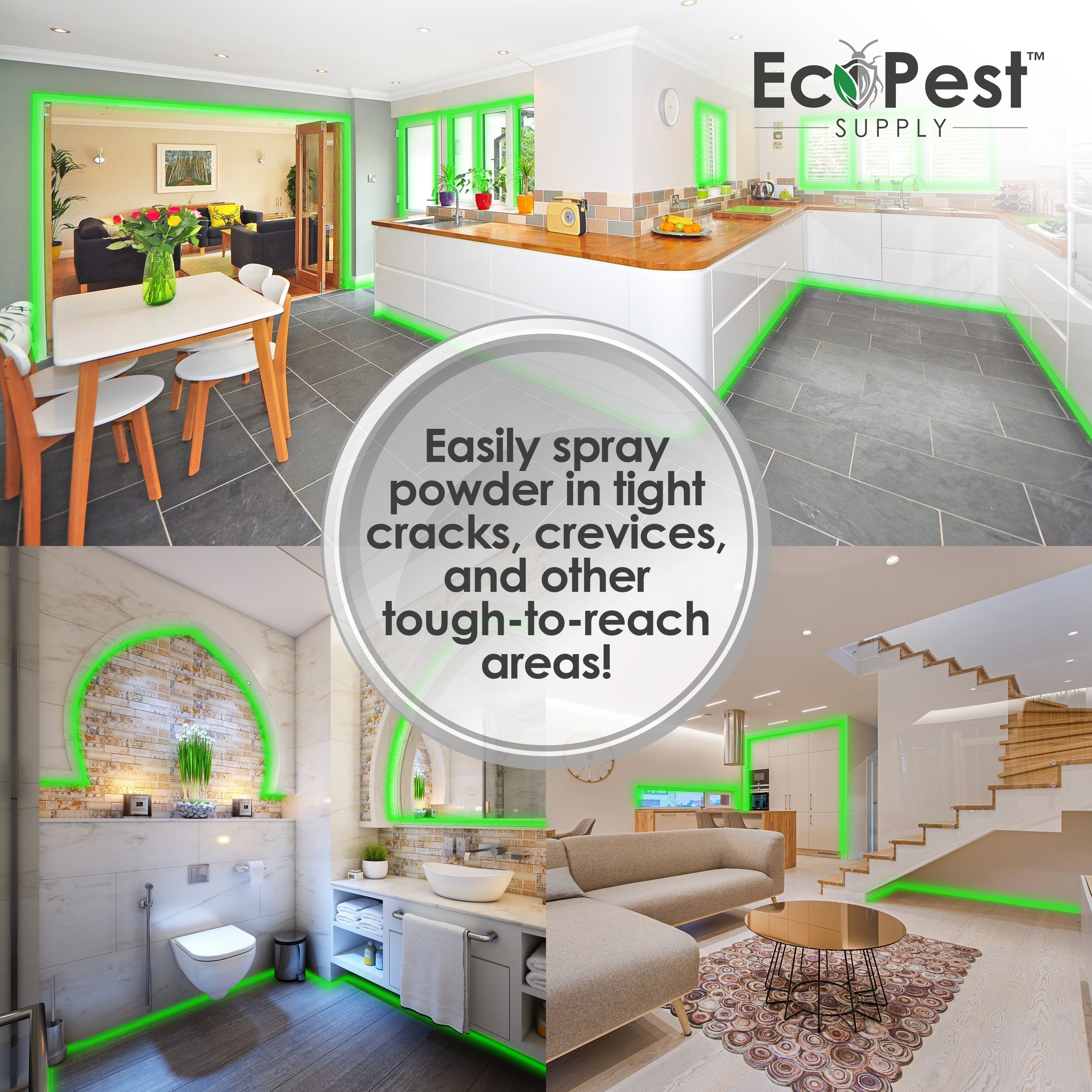 Powder Duster | Pest Control Powder Applicator by EcoPest Supply