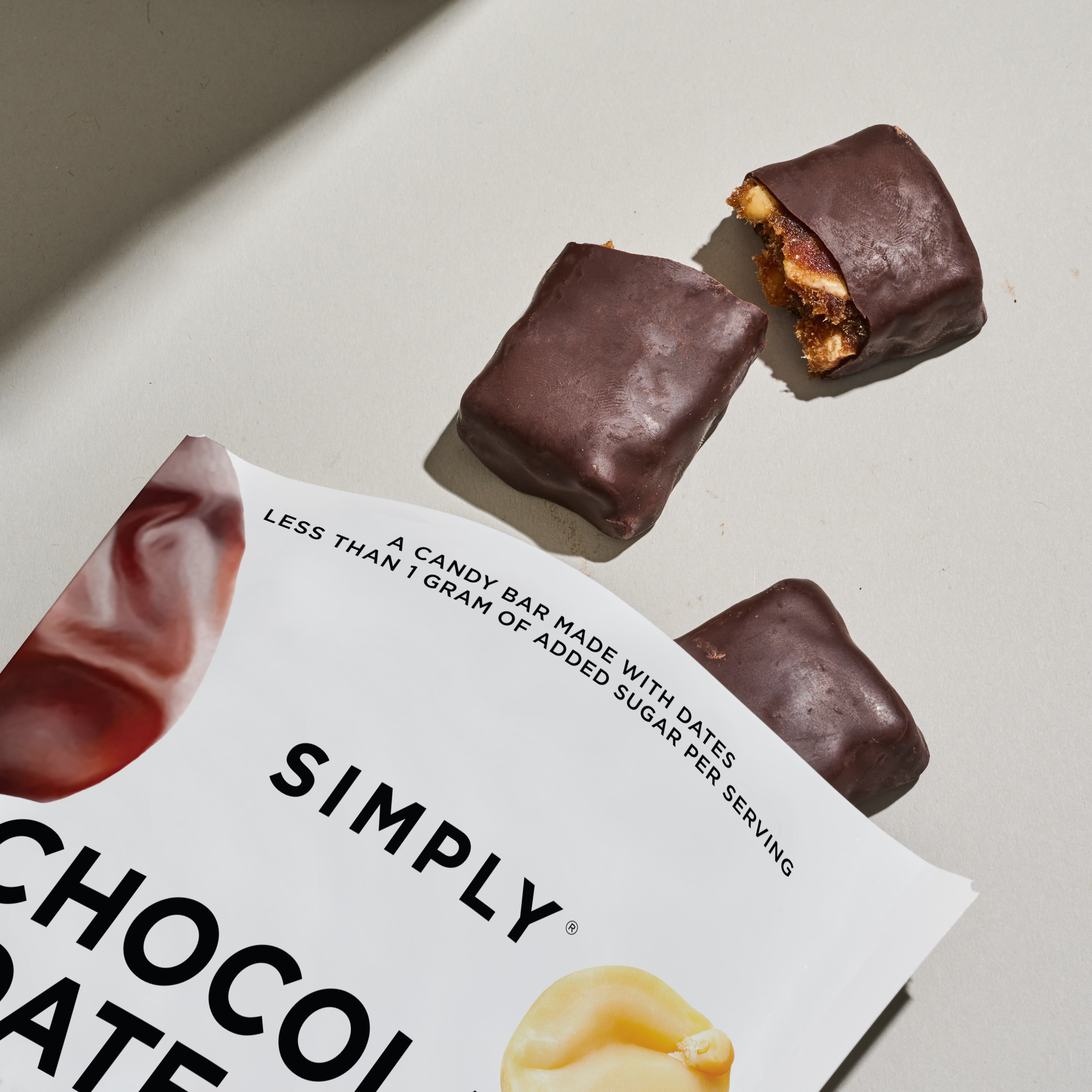 CHOCOLATE DATE BARS- SALTED PEANUT