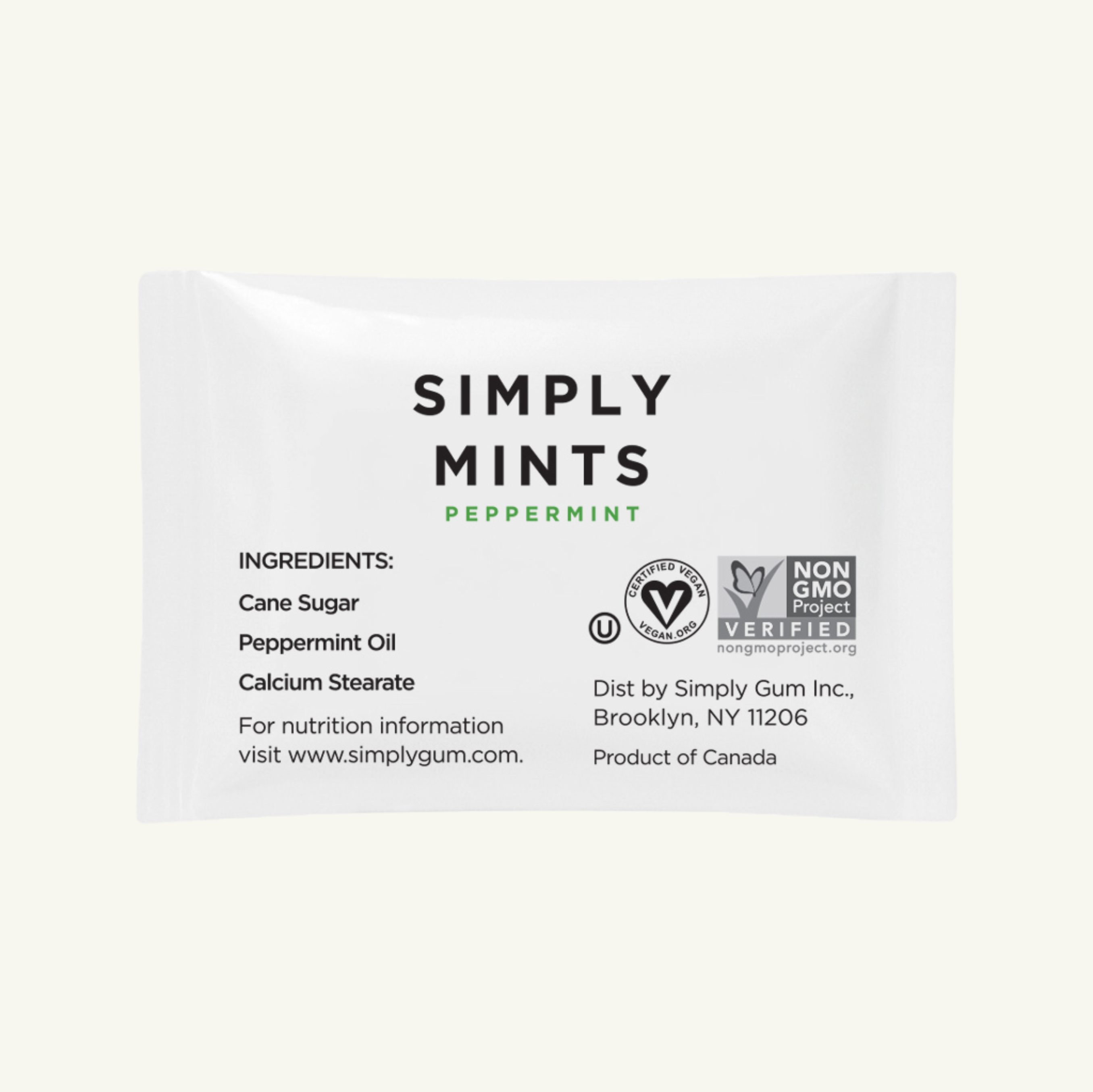 SIMPLY MINTS POUCHES- "HELLO BABY"