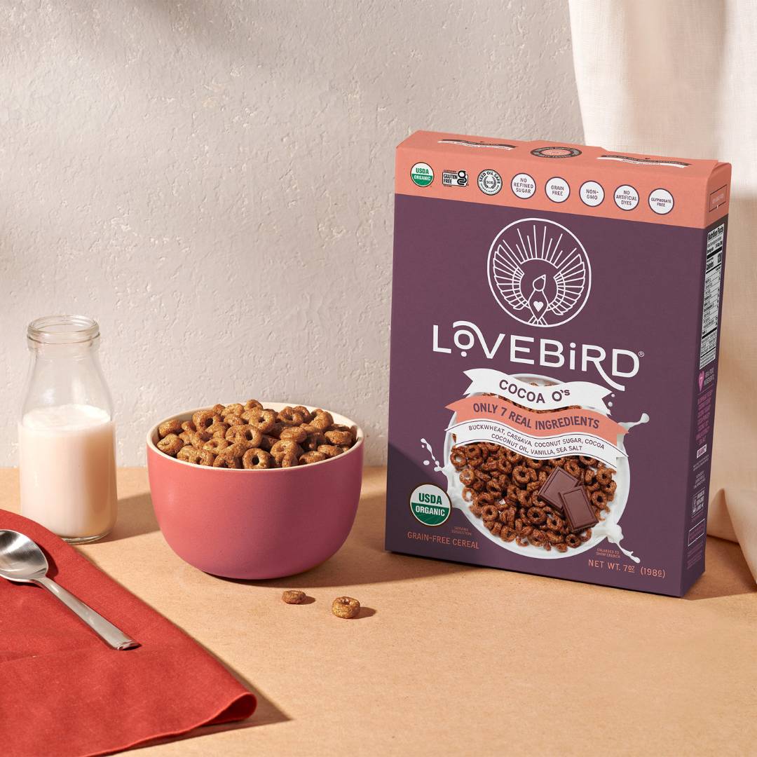 Lovebird Cereal Cocoa (4 Boxes)