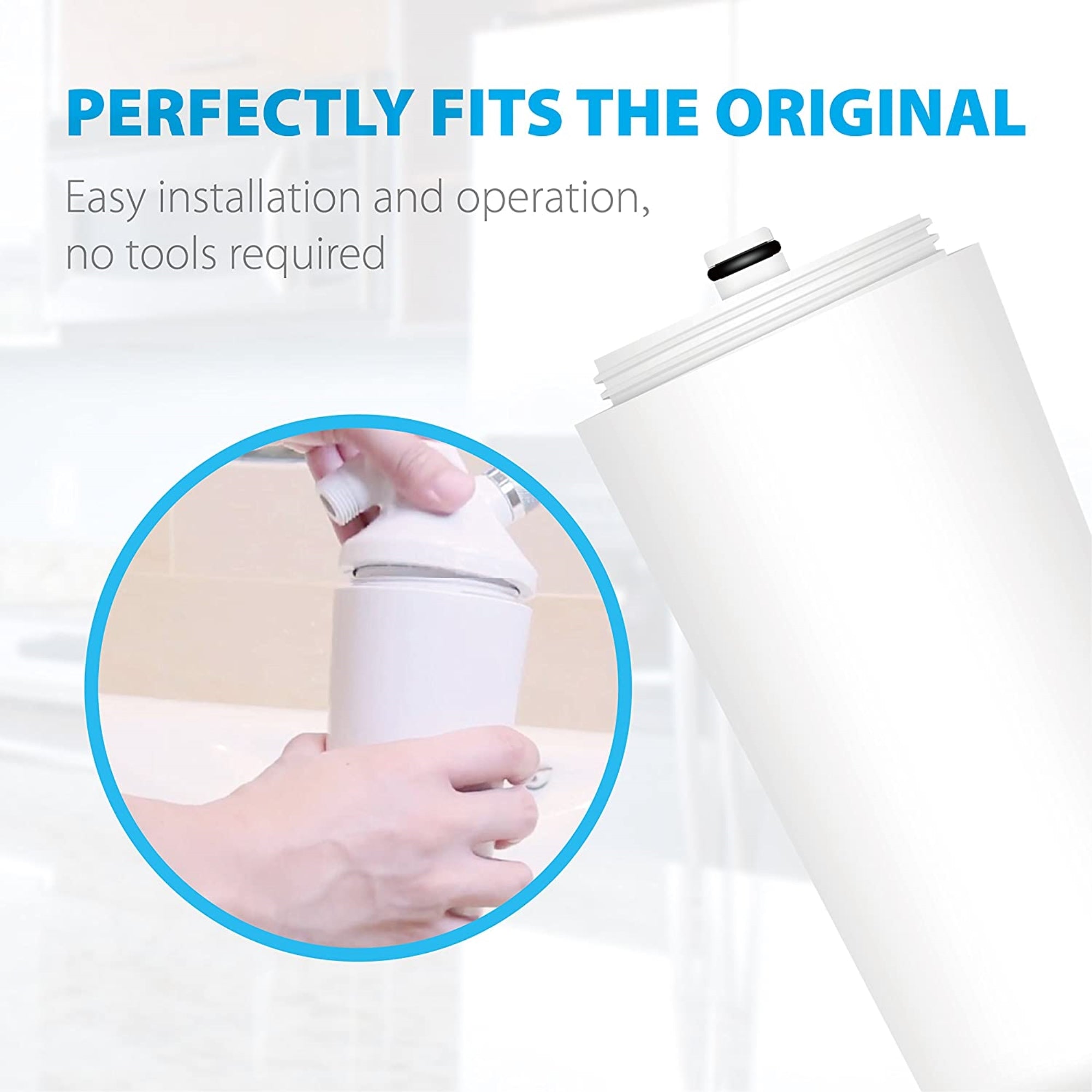 Aquasana Premium Shower Filter Replacement Cartridge Compatible For Model AQ4125 by Drinkpod