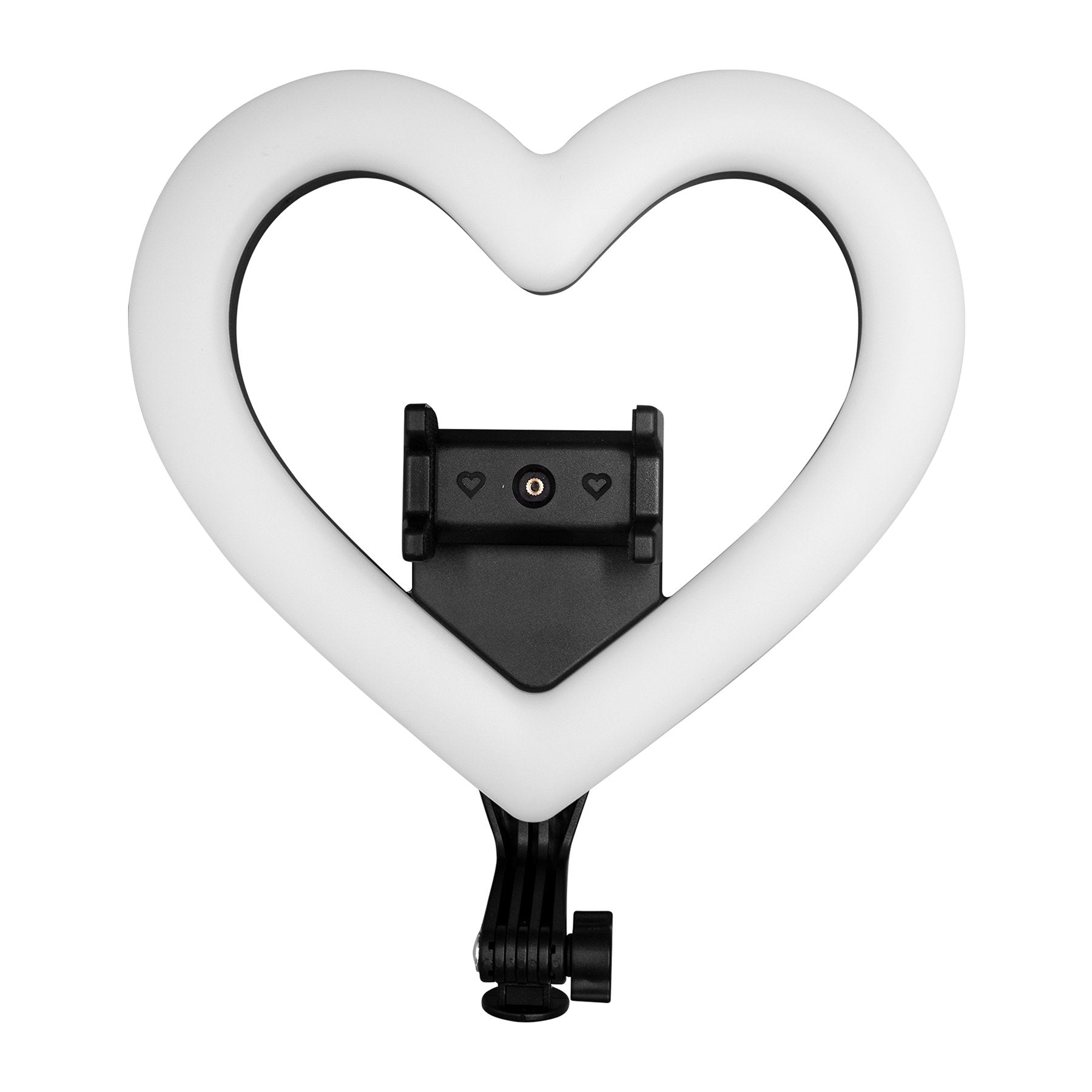 PRO Live Stream 10” Heart Shaped Selfie Ring Light (SC-2310SRH) by Jupiter Gear Home
