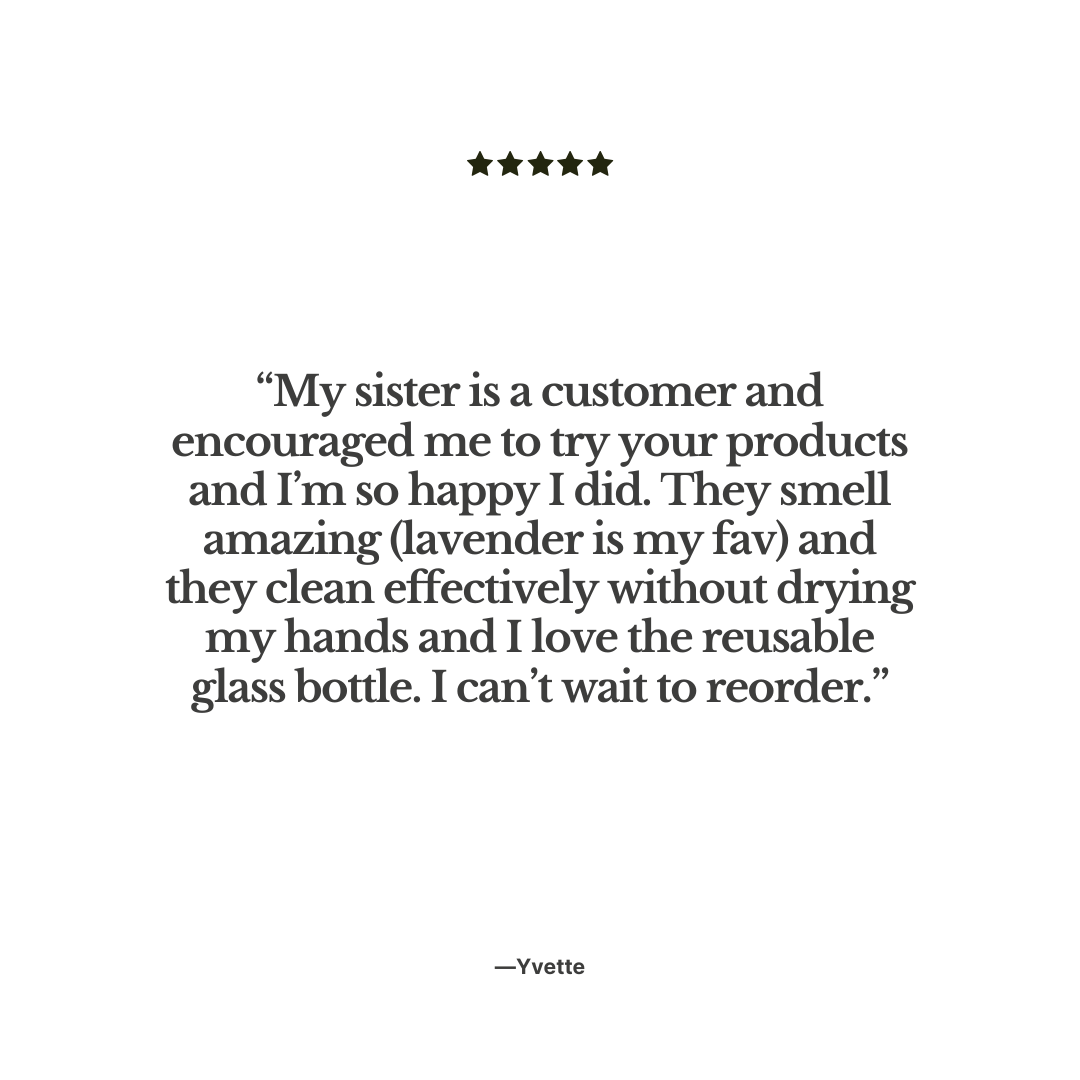 Bathroom Cleaner Empty Glass Bottle, 16oz by Common Good