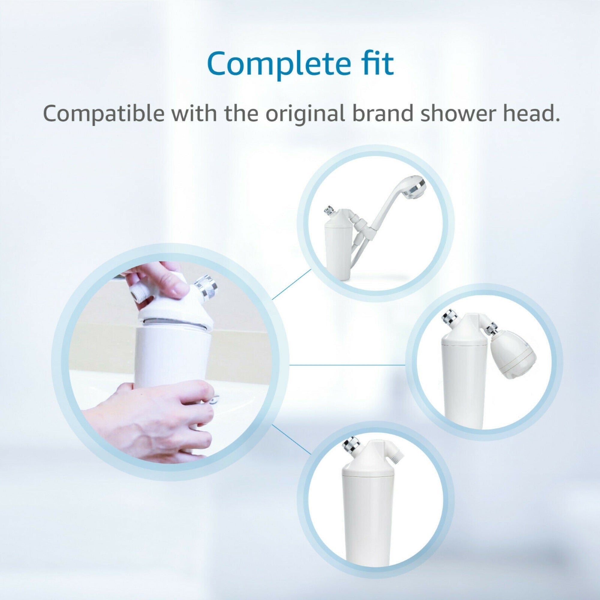 Aquasana Premium Shower Filter Replacement Cartridge Compatible For Model AQ4125 by Drinkpod