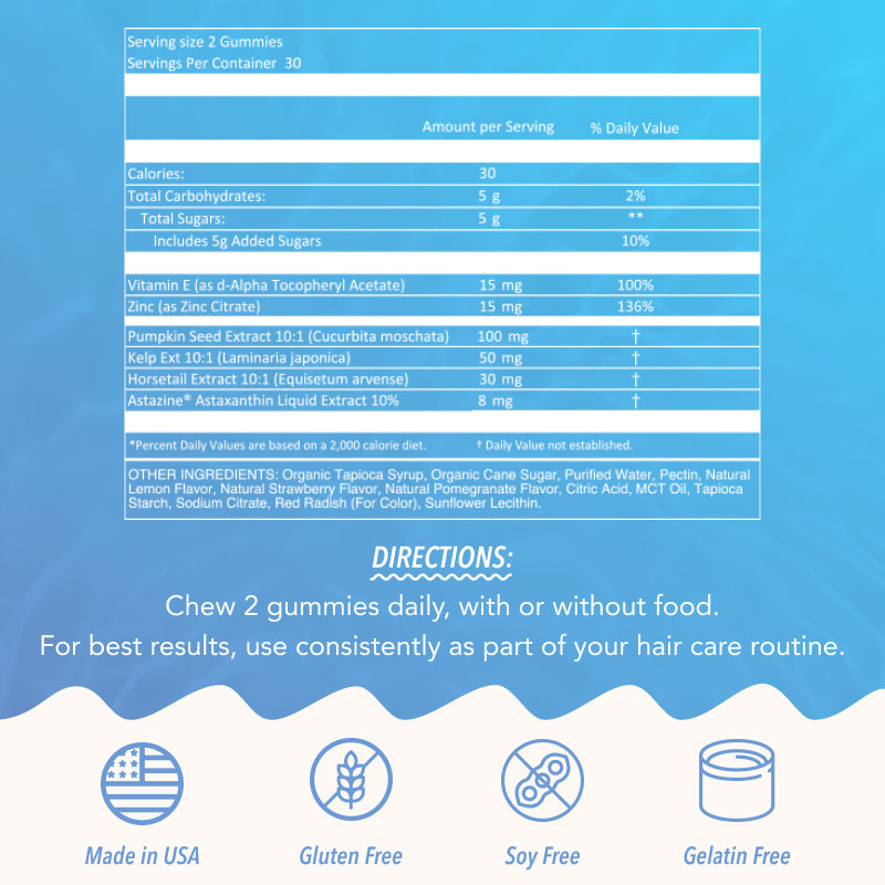 Astaxanthin Hair Gummies