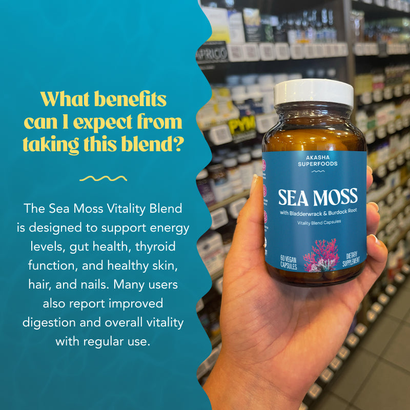 Sea Moss Vitality Blend Capsules