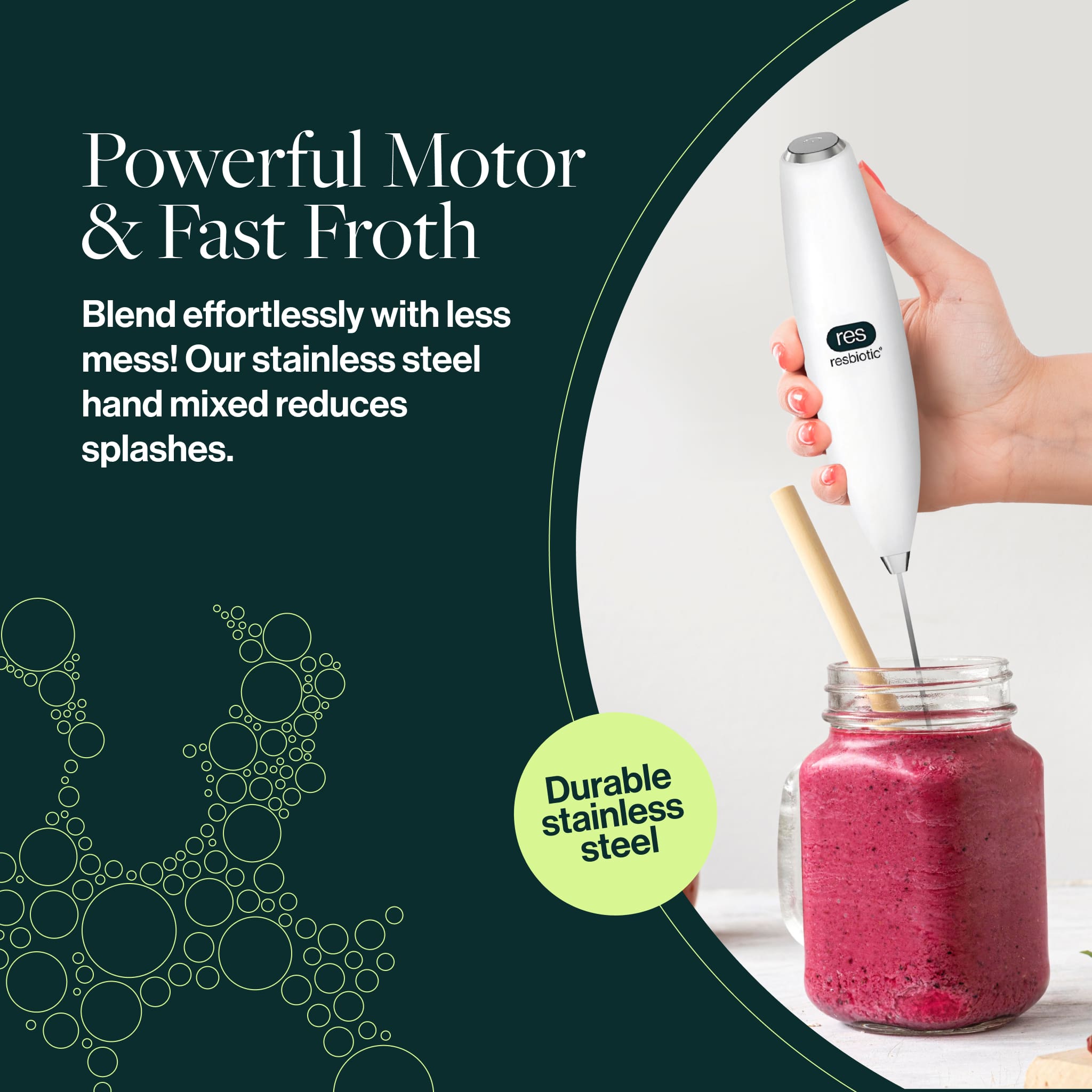 Stainless Steel Electric Hand Mixer