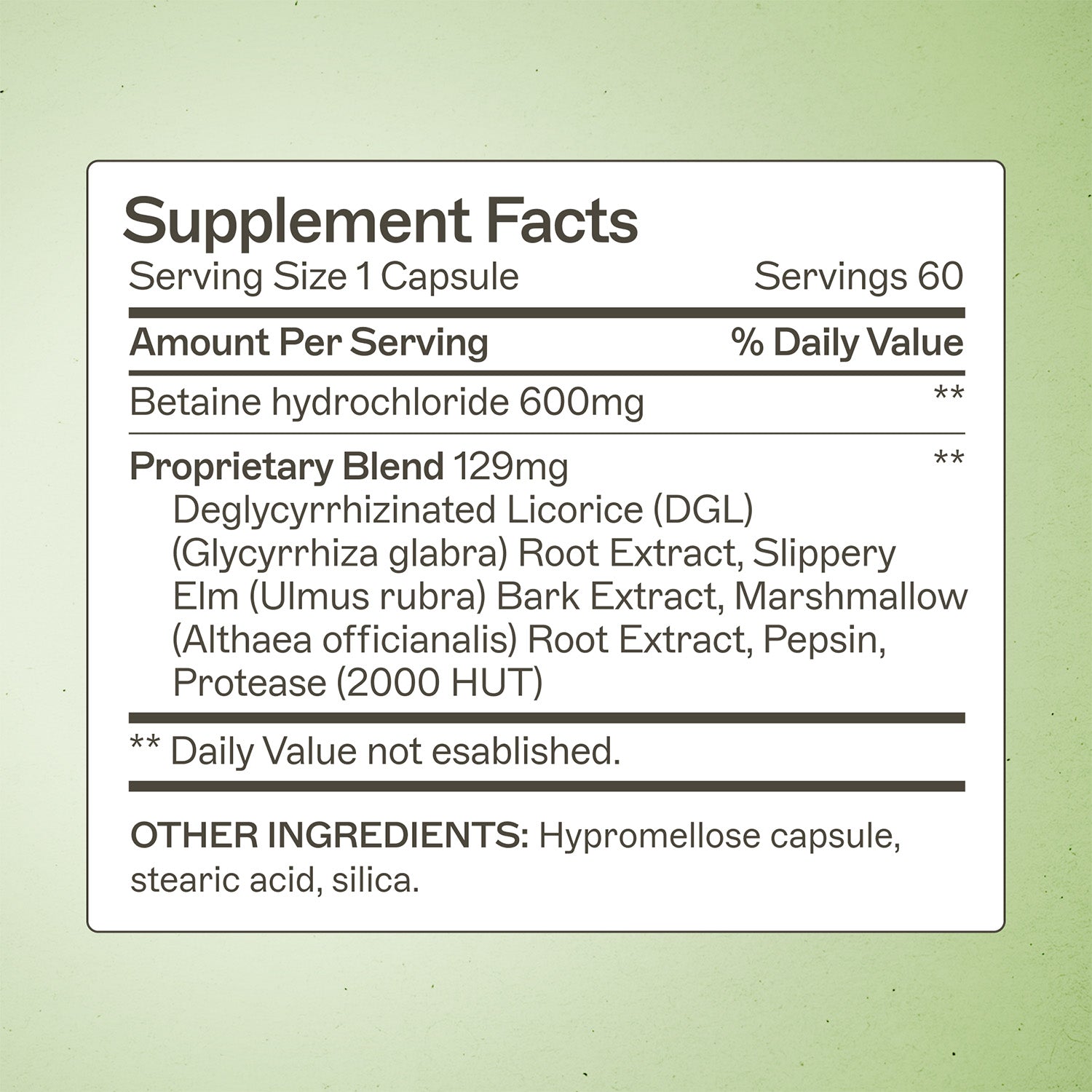 Acid Restore with Betaine and HCL by Amy Myers MD