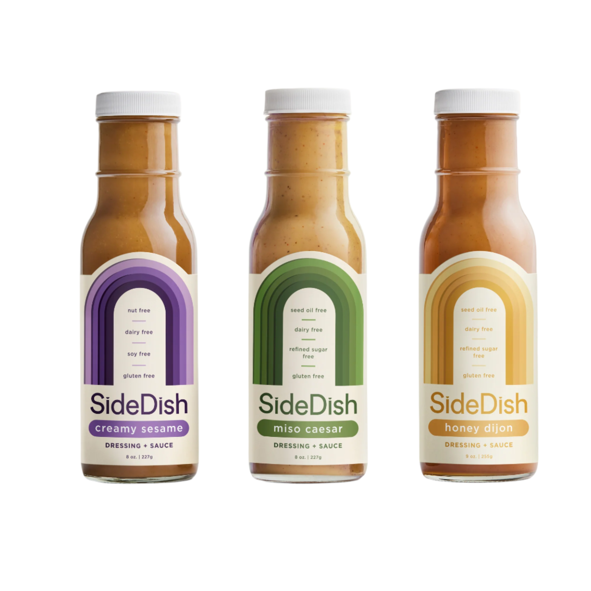 Alex's Faves | 3 Pack | Creamy Sesame, Miso Caesar, Honey Dijon