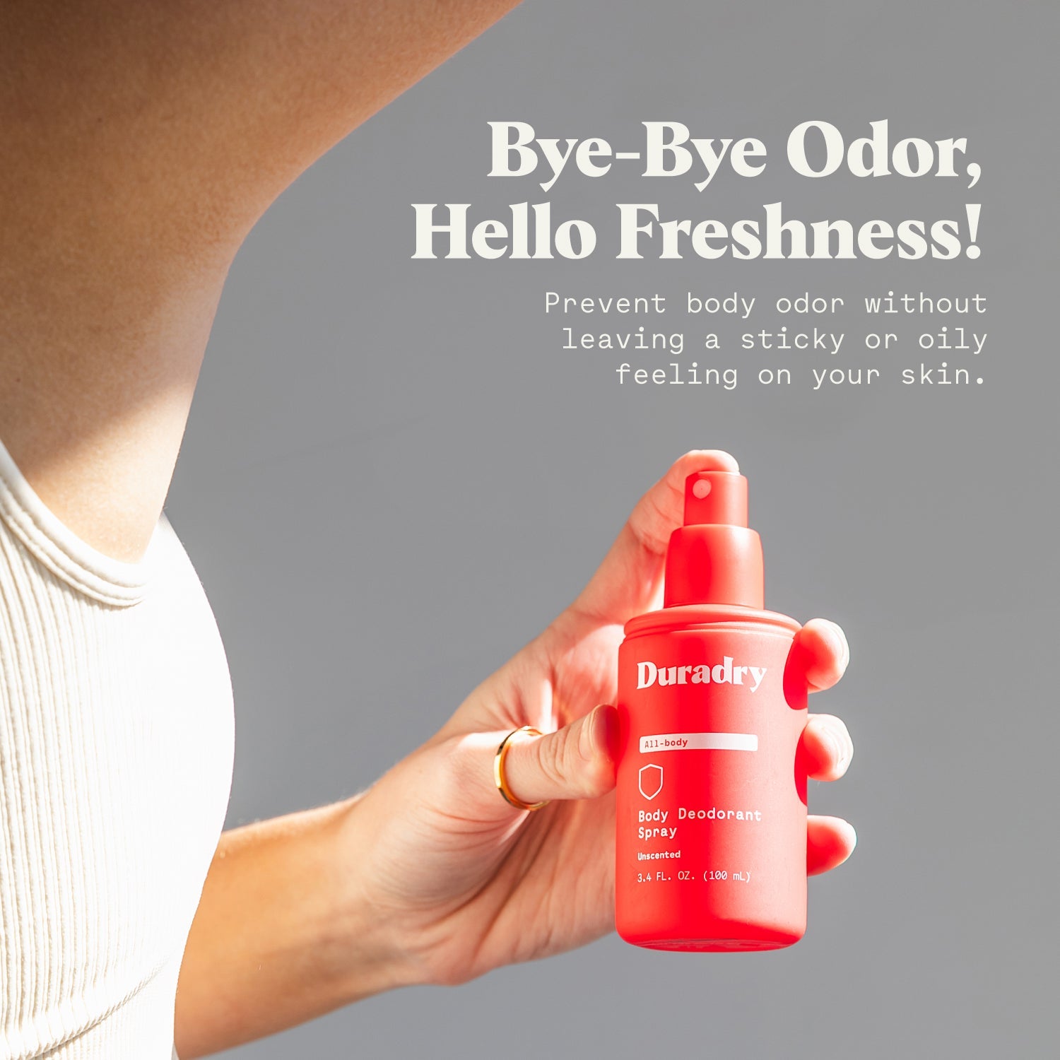 Body Deodorant Spray by Duradry