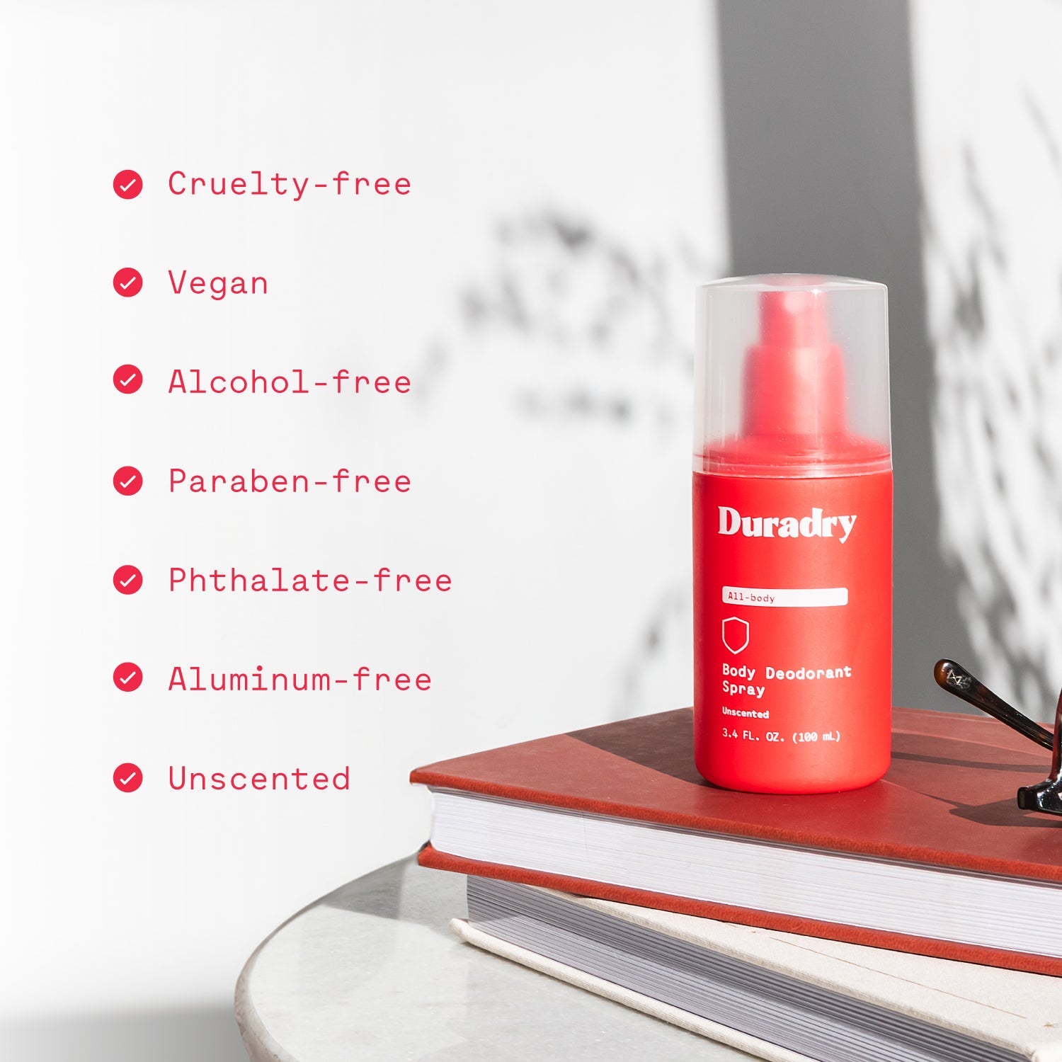 Body Deodorant Spray by Duradry