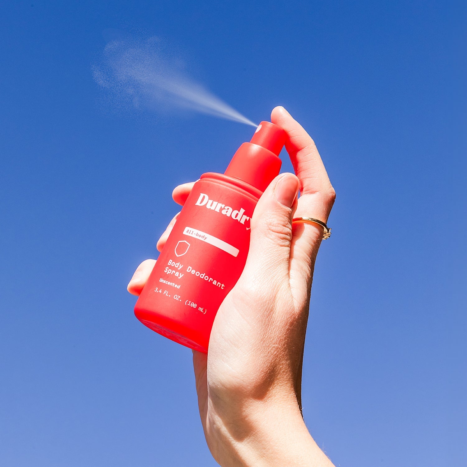 Body Deodorant Spray by Duradry