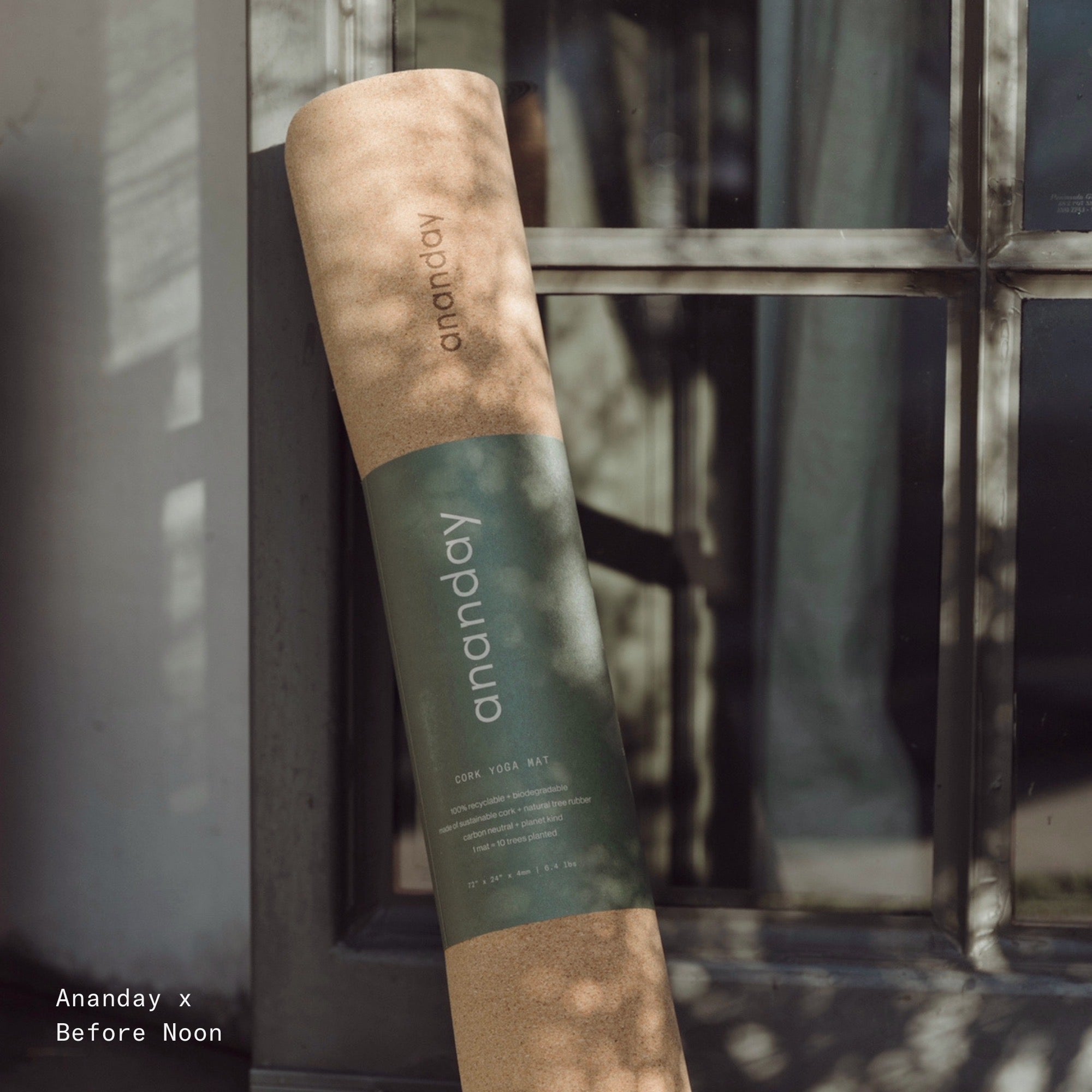 Ananday Cork Yoga Mat by Ananday