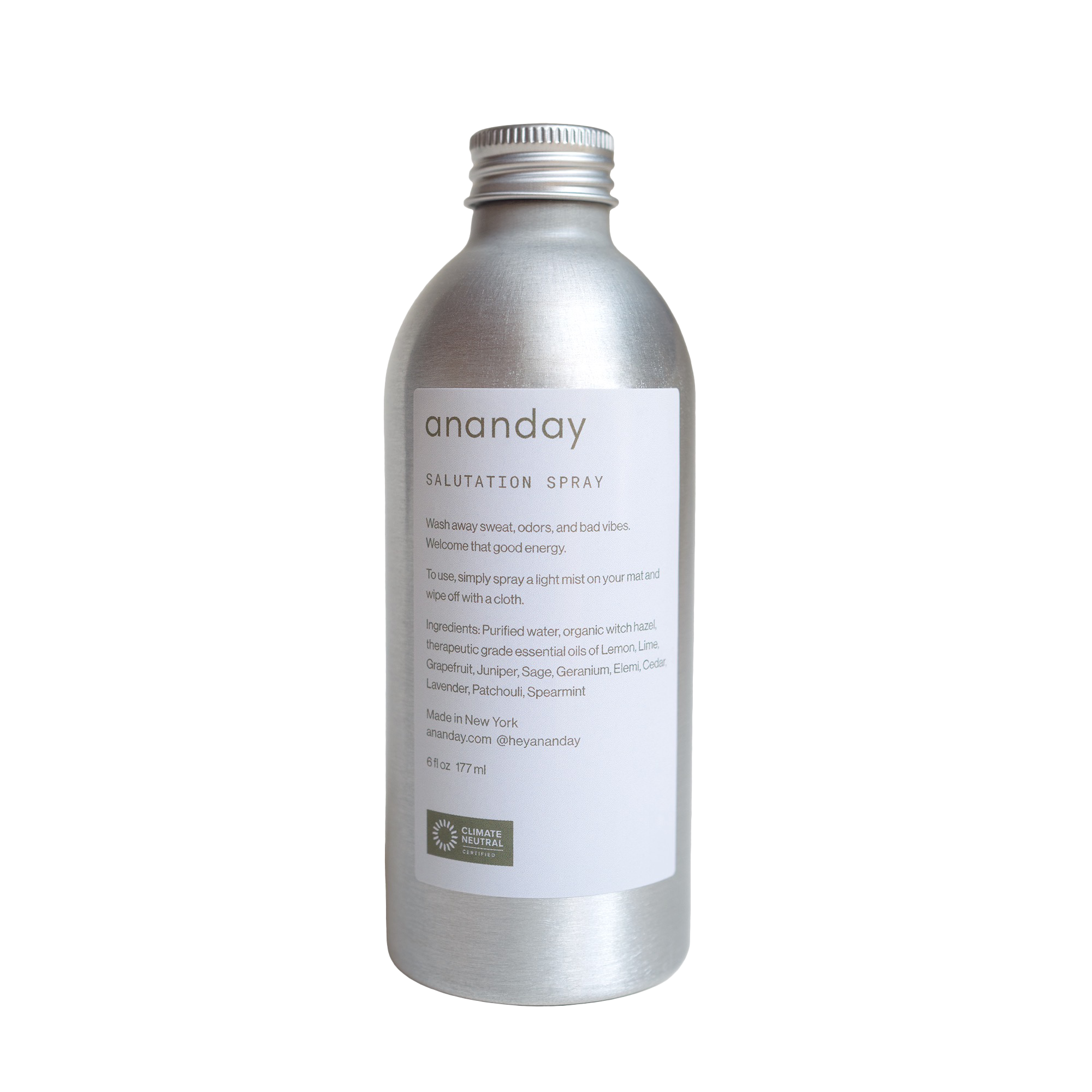 Sage & Citrus Mat Cleaner (Refill) by Ananday