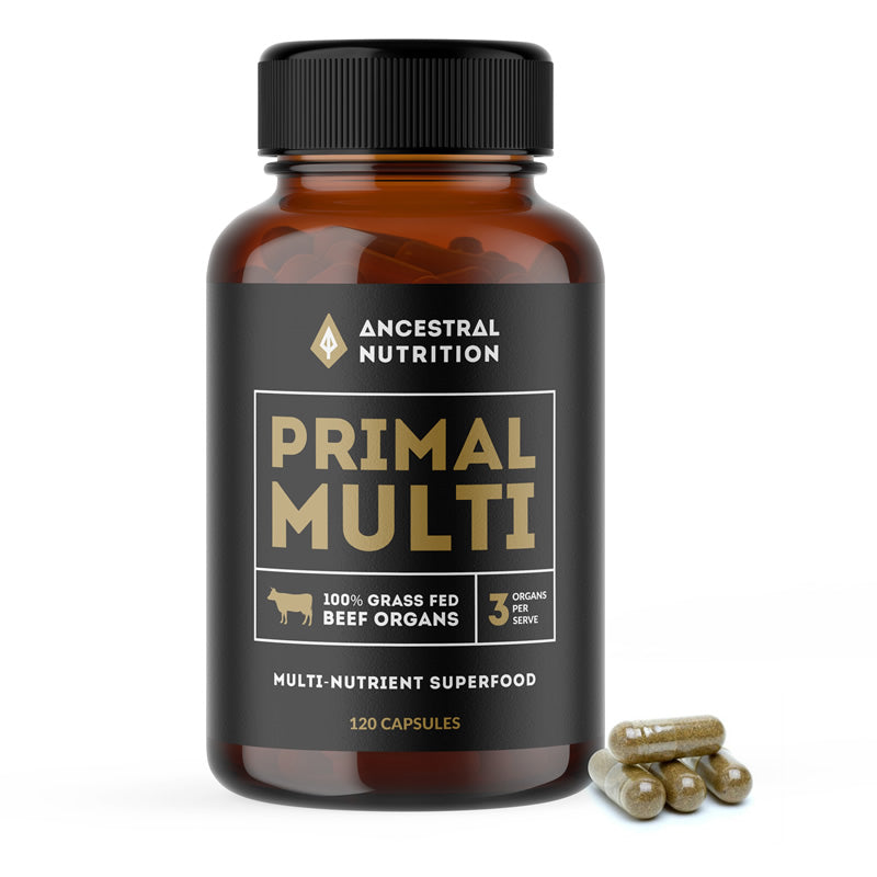 Grass-Fed Beef Organ Capsules (Box of 6)