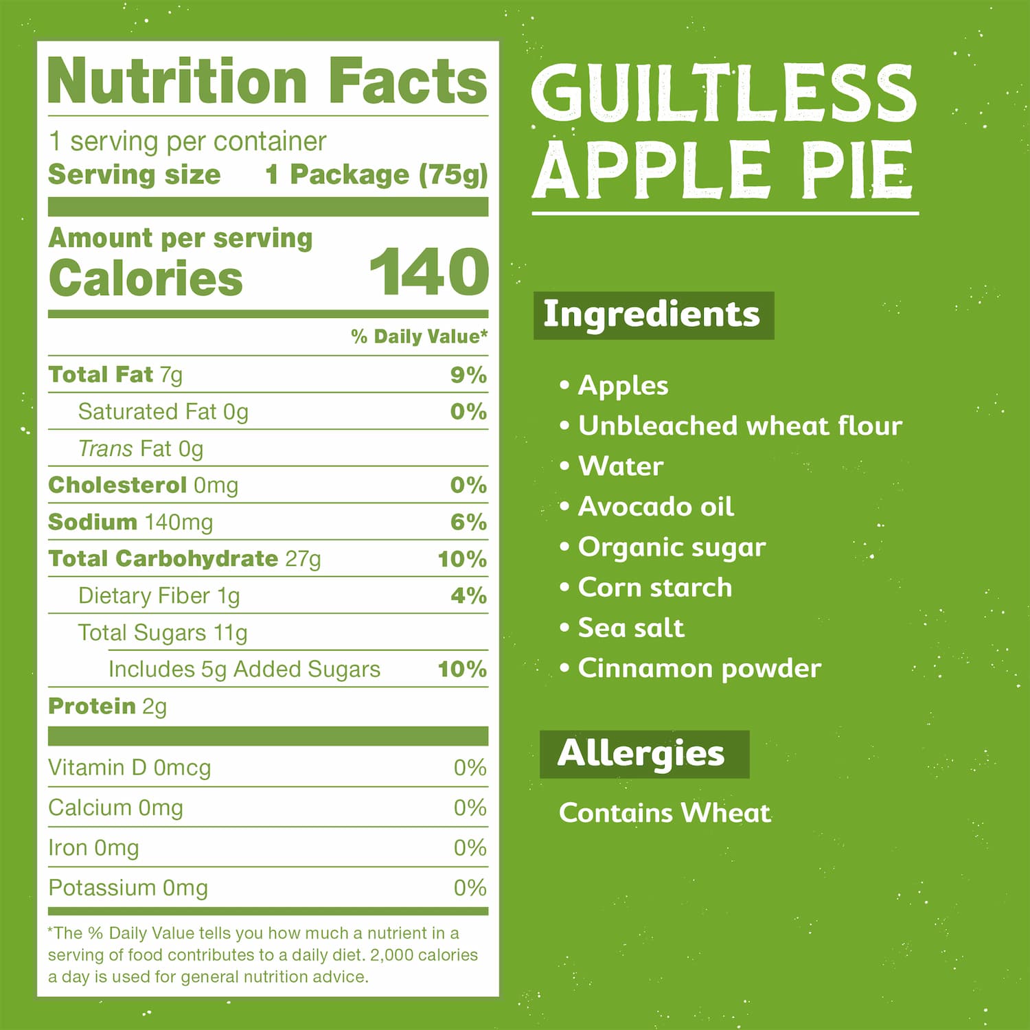 Guiltless Apple Pie