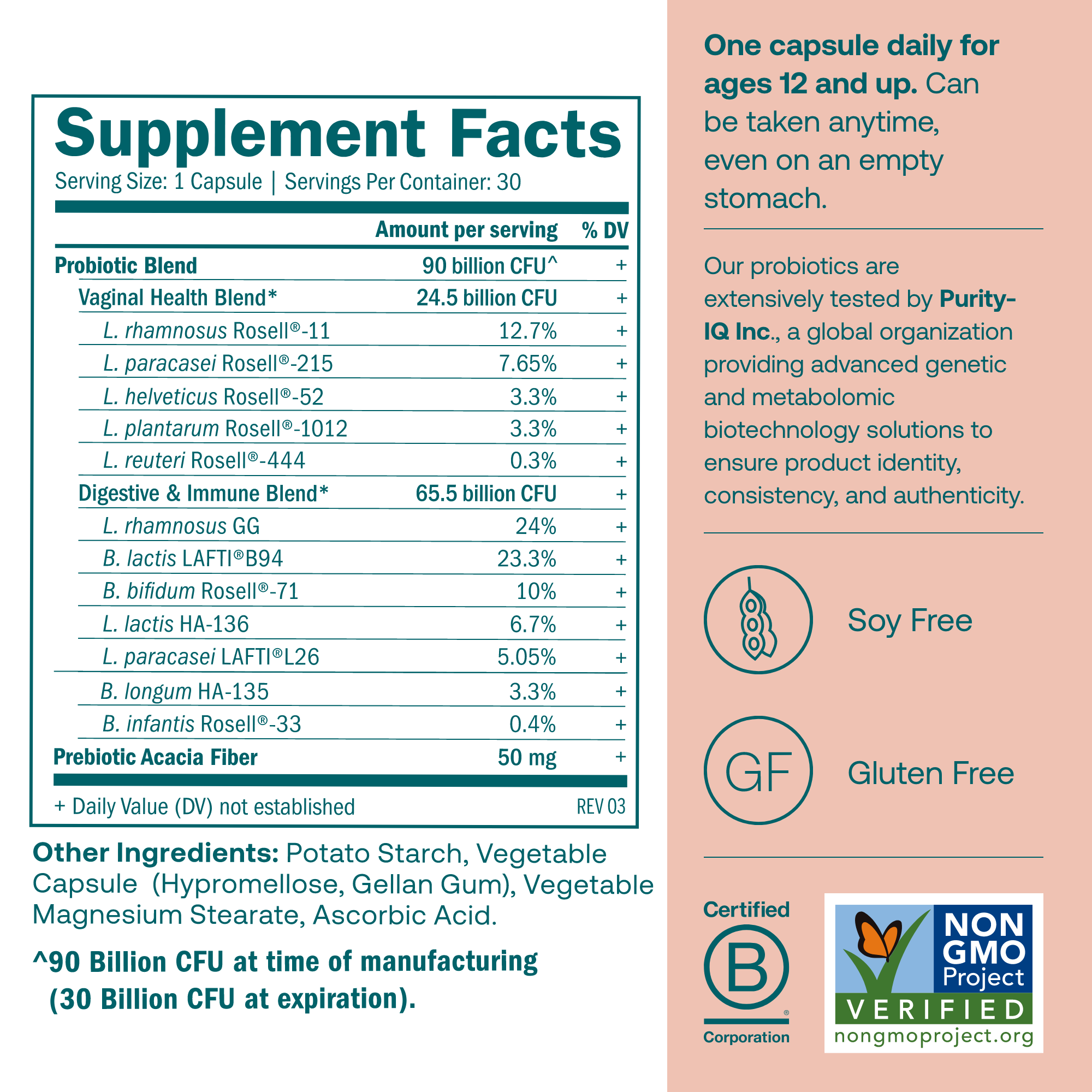 One Daily Women's Probiotic