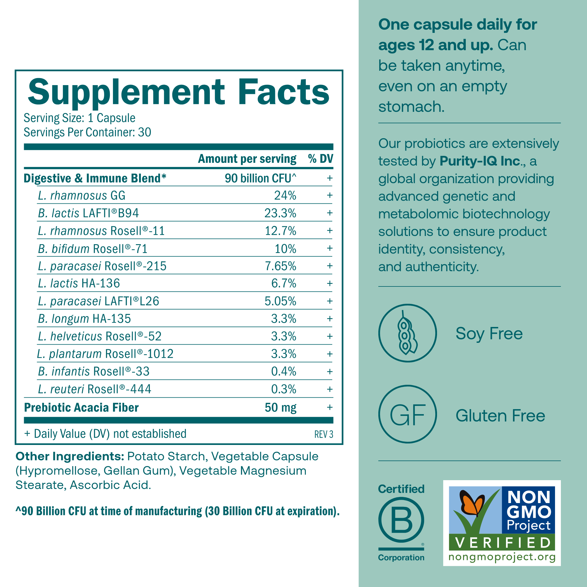 One Daily Probiotic