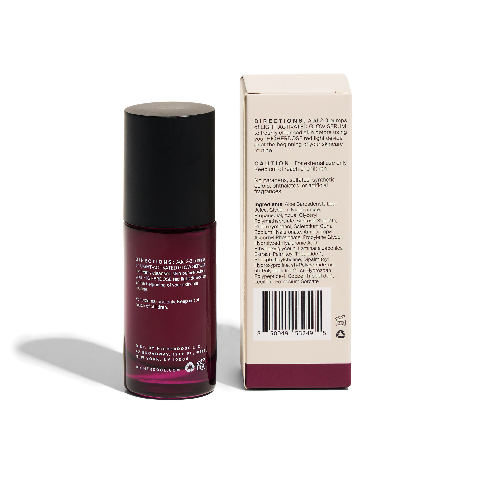 Light-Activated Glow Serum