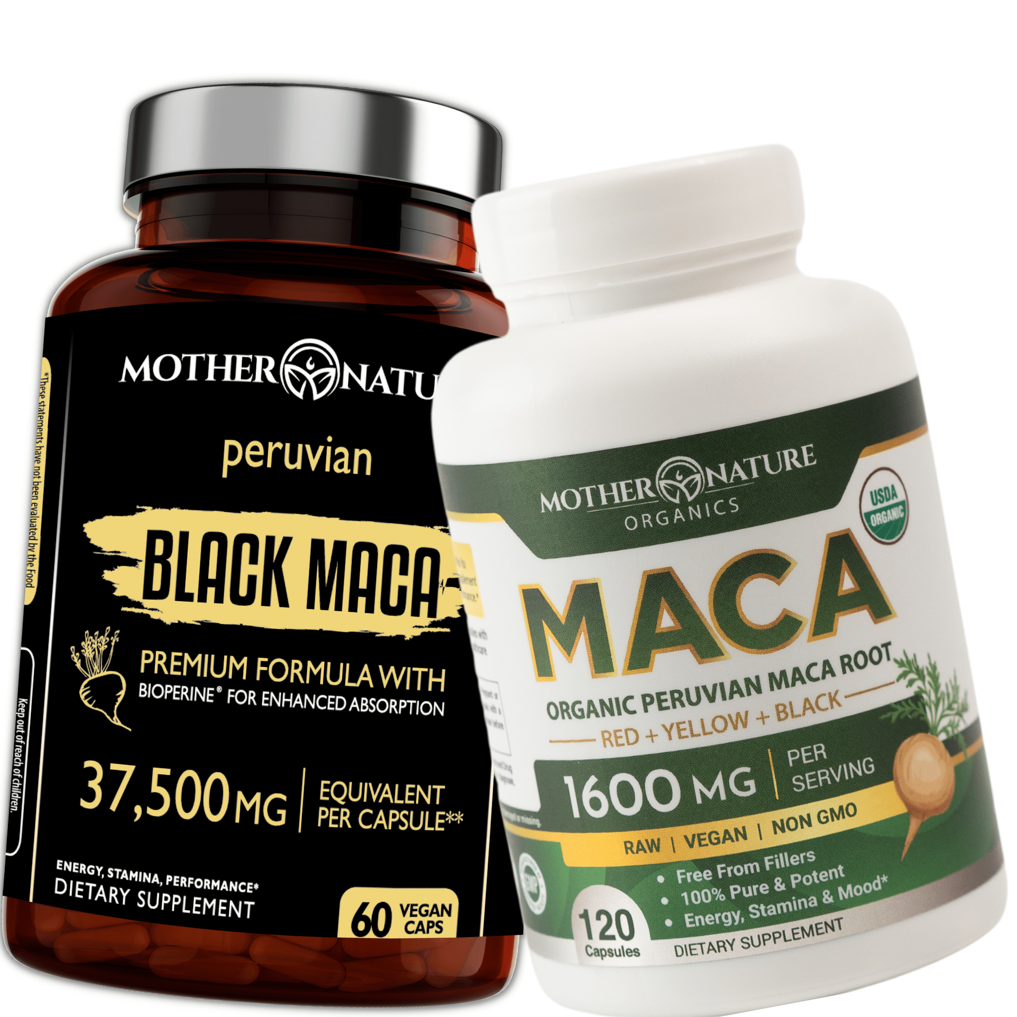 Powerful Maca Blend for Men by Mother Nature Organics
