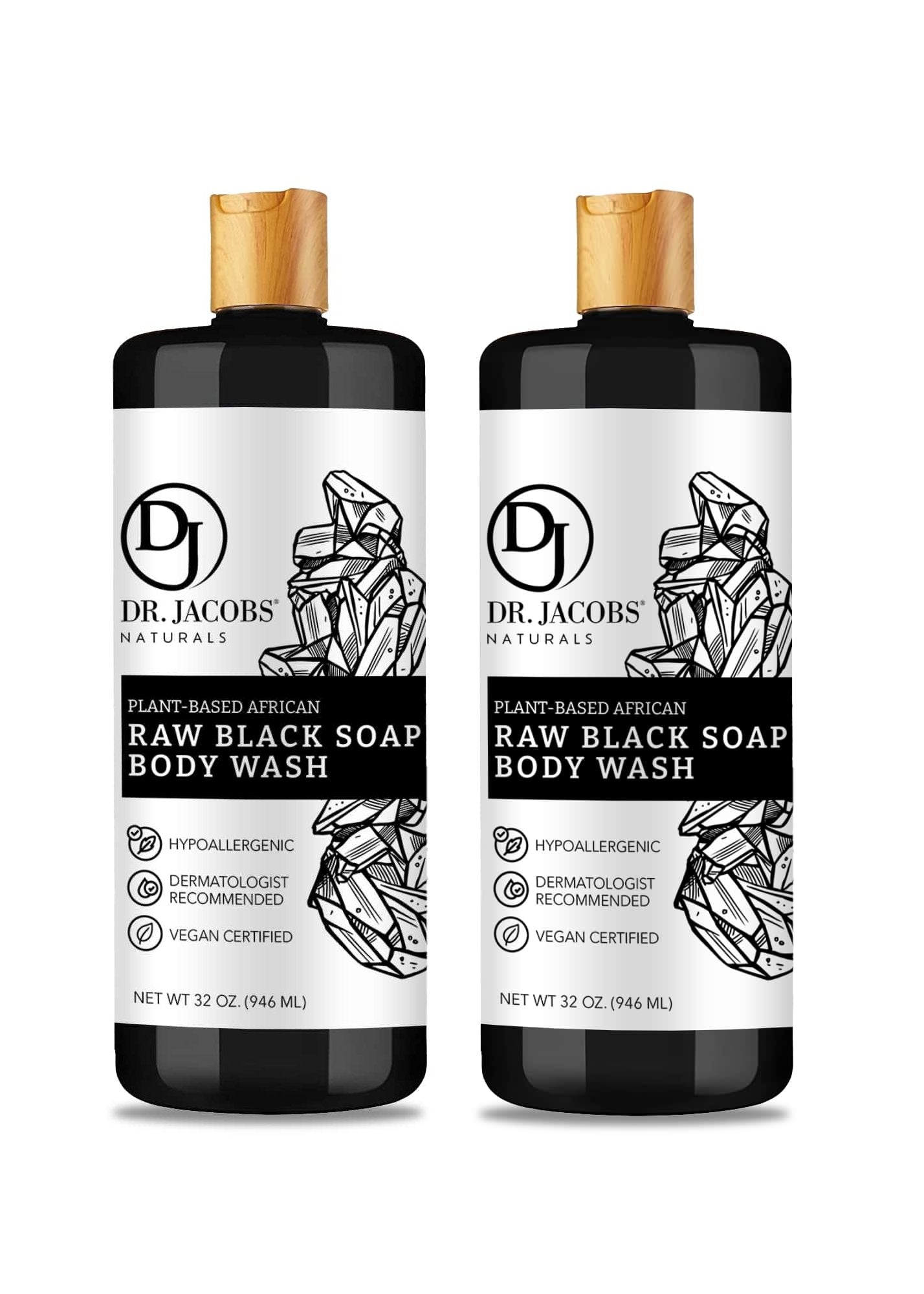 Raw Black Soap by Dr. Jacobs Naturals