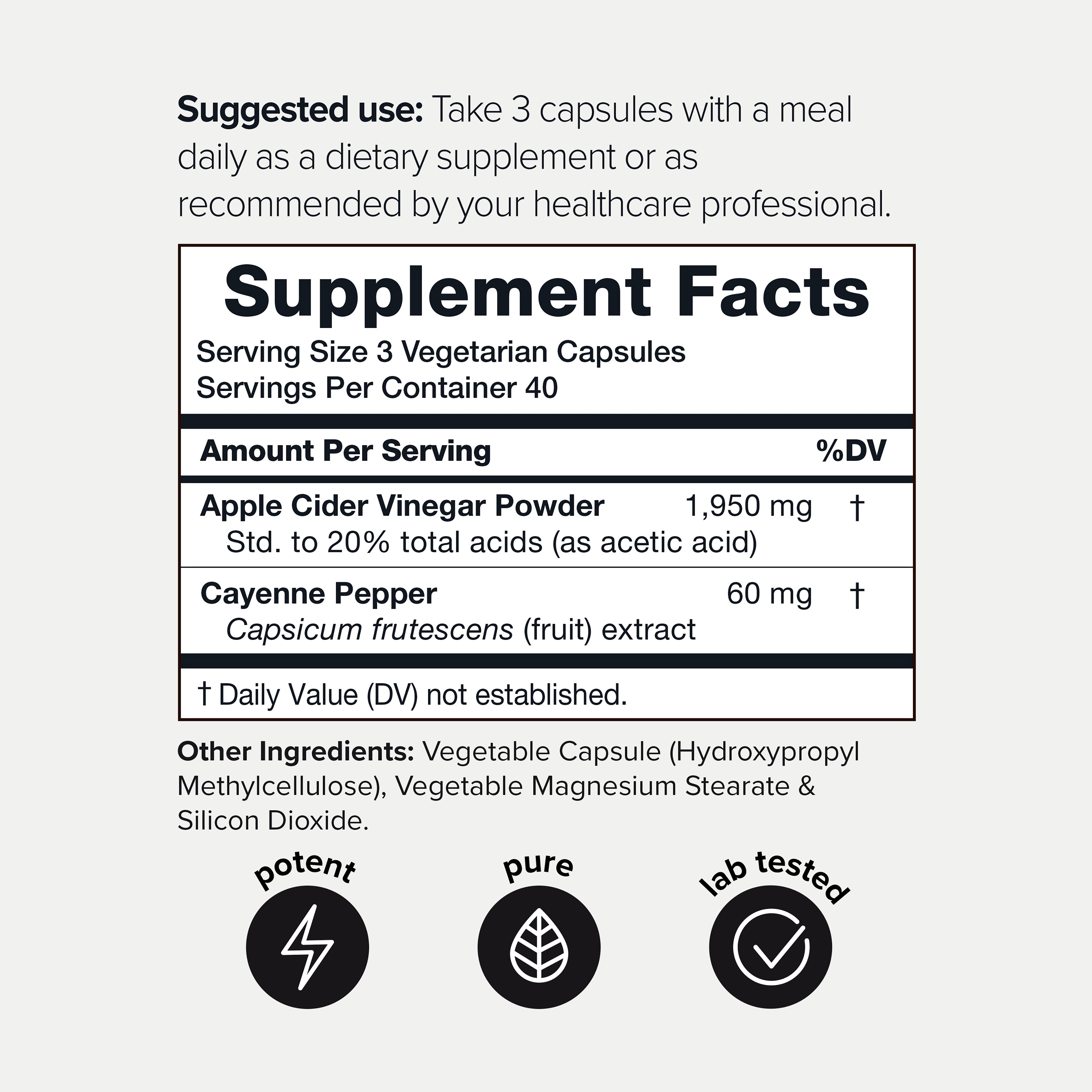 Apple Cider Vinegar 20%