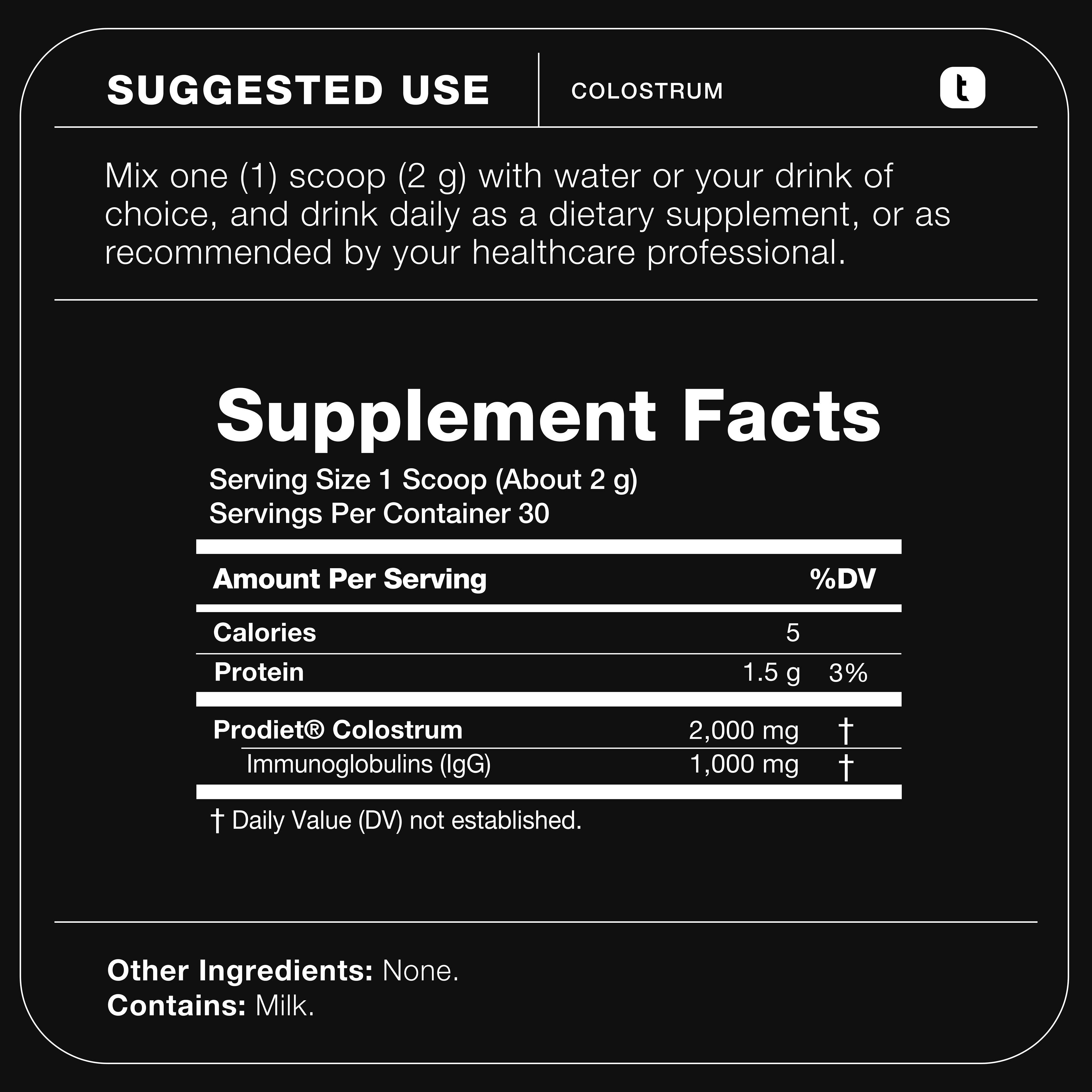 Colostrum Powder 2000
