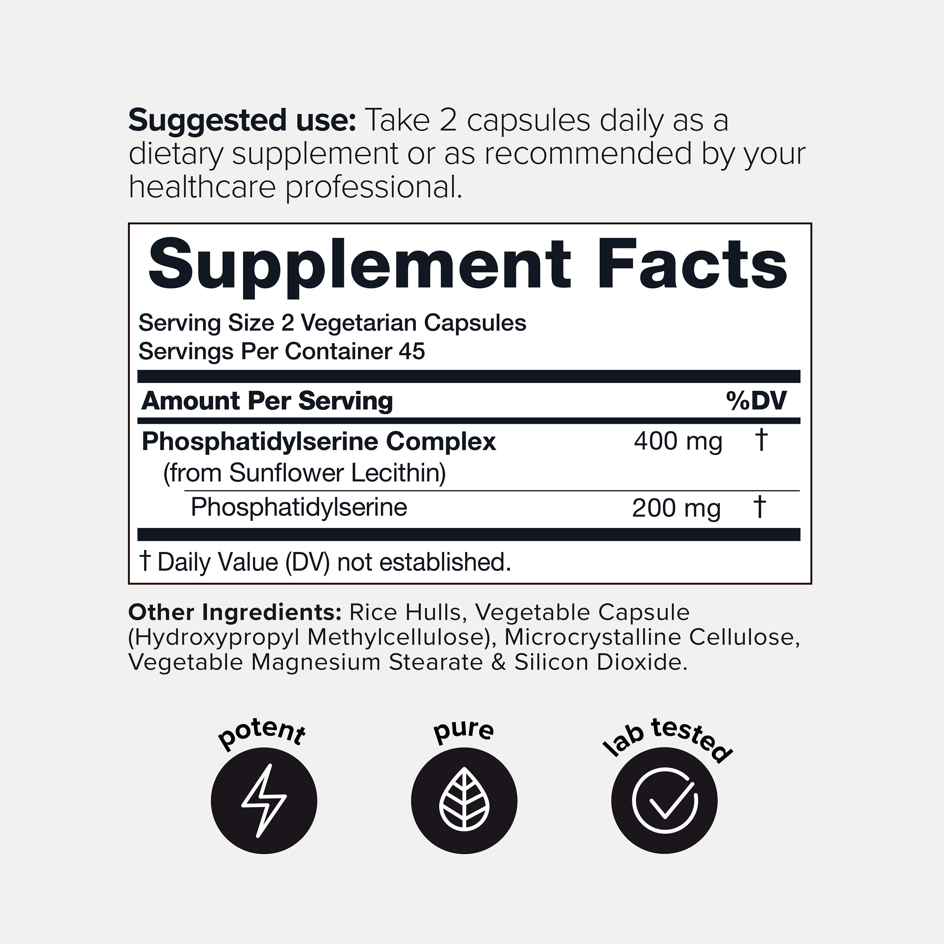 Phosphatidylserine 50%