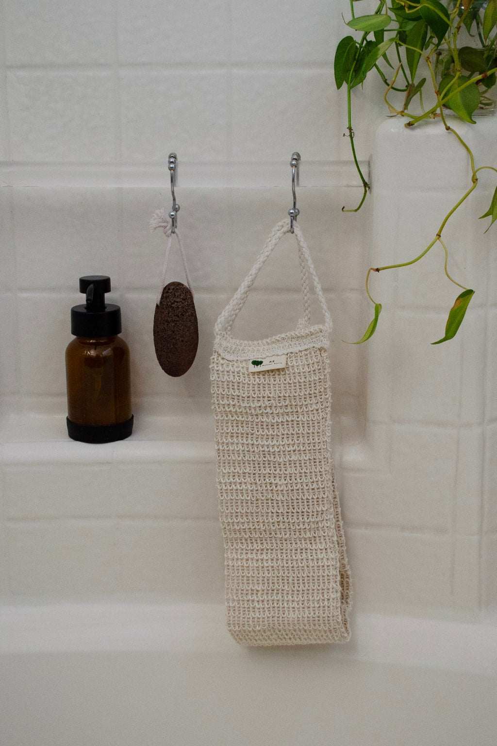 Sisal Back Scrubbing Strap