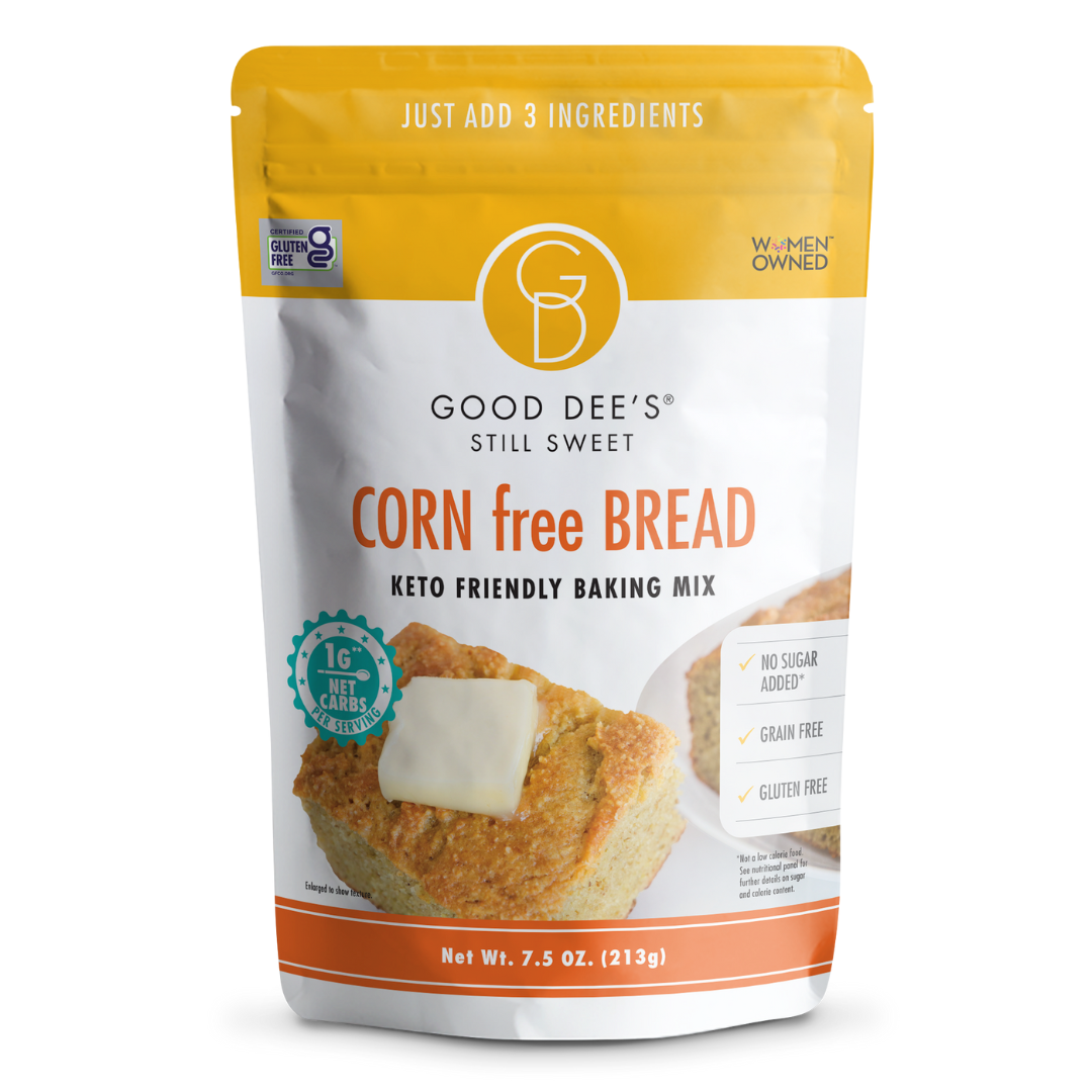 It’s back! Corn (free) Keto Bread Mix - Gluten Free and No Added Sugar by Good Dee's