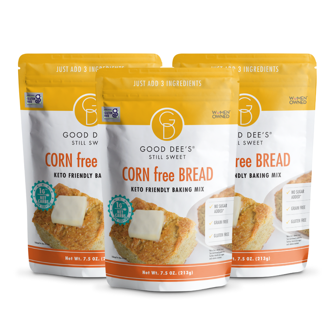 It’s back! Corn (free) Keto Bread Mix - Gluten Free and No Added Sugar by Good Dee's