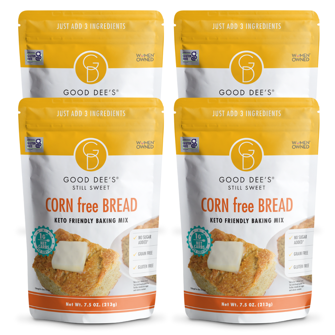 It’s back! Corn (free) Keto Bread Mix - Gluten Free and No Added Sugar by Good Dee's