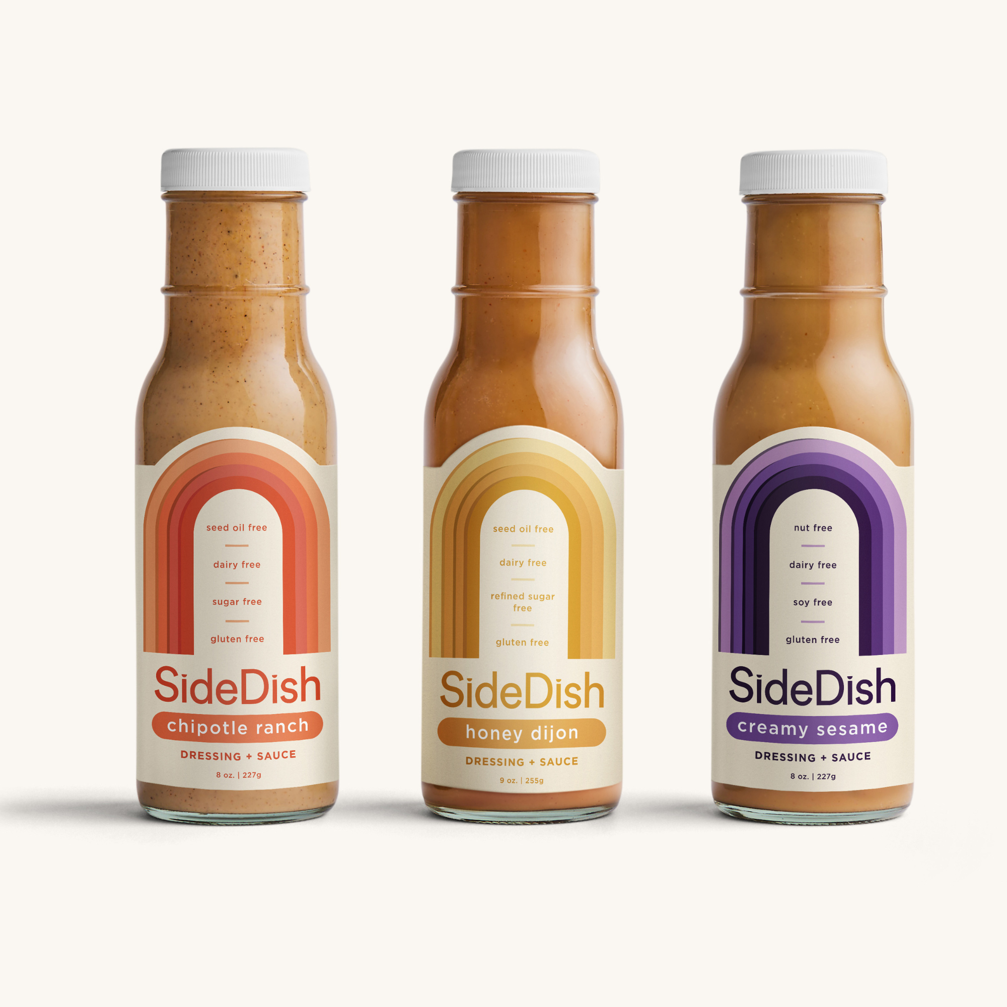 Best Sellers | 3 Pack | Chipotle Ranch, Honey Dijon, Creamy Sesame