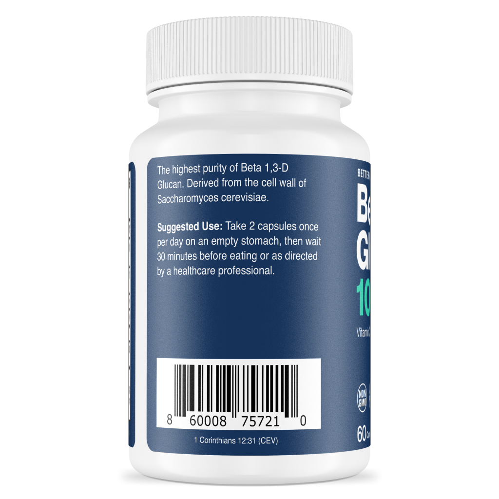 Beta Glucan 100+ by Better Way Health
