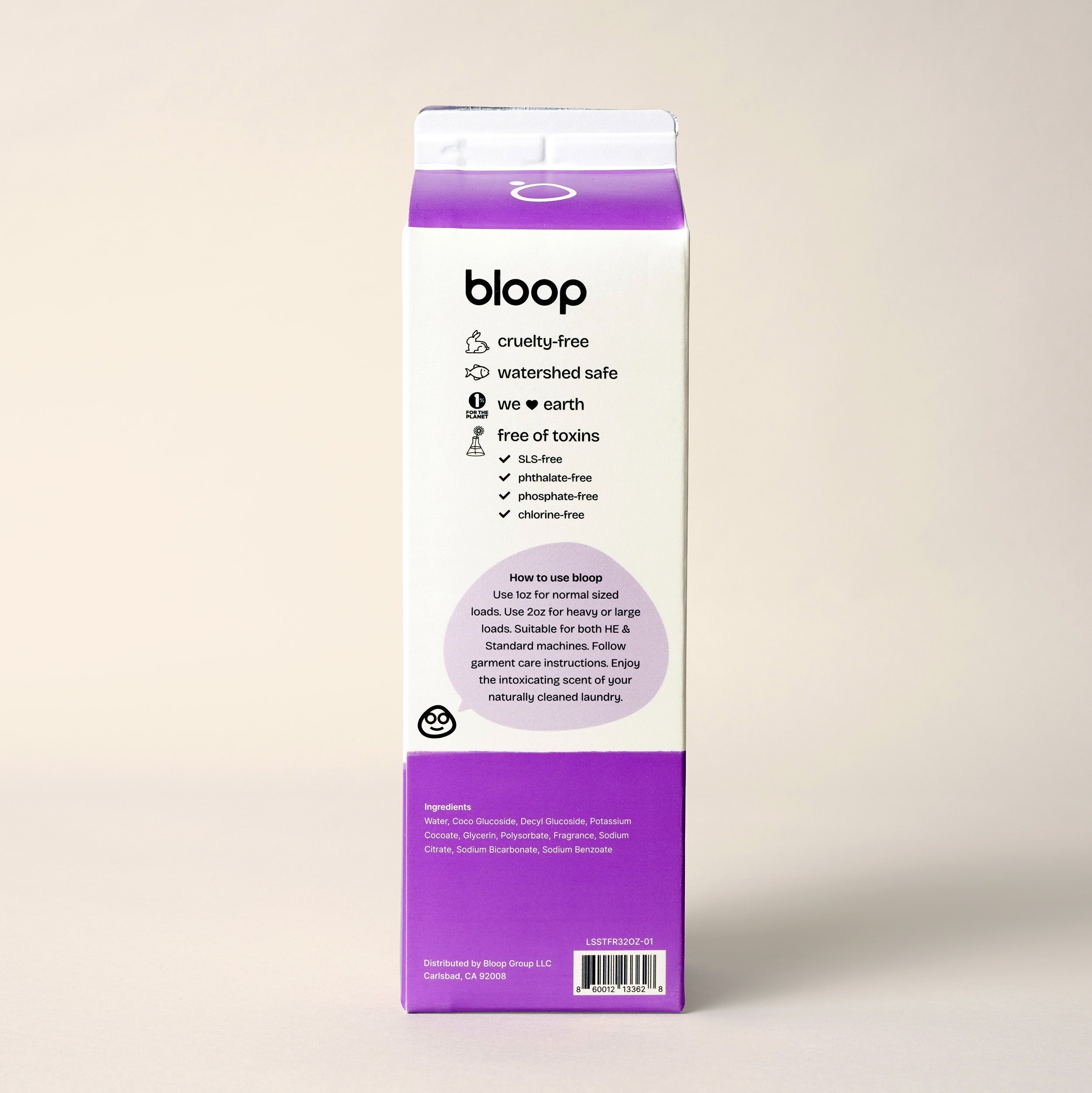 Stone Fruit Natural Laundry Soap by Bloop