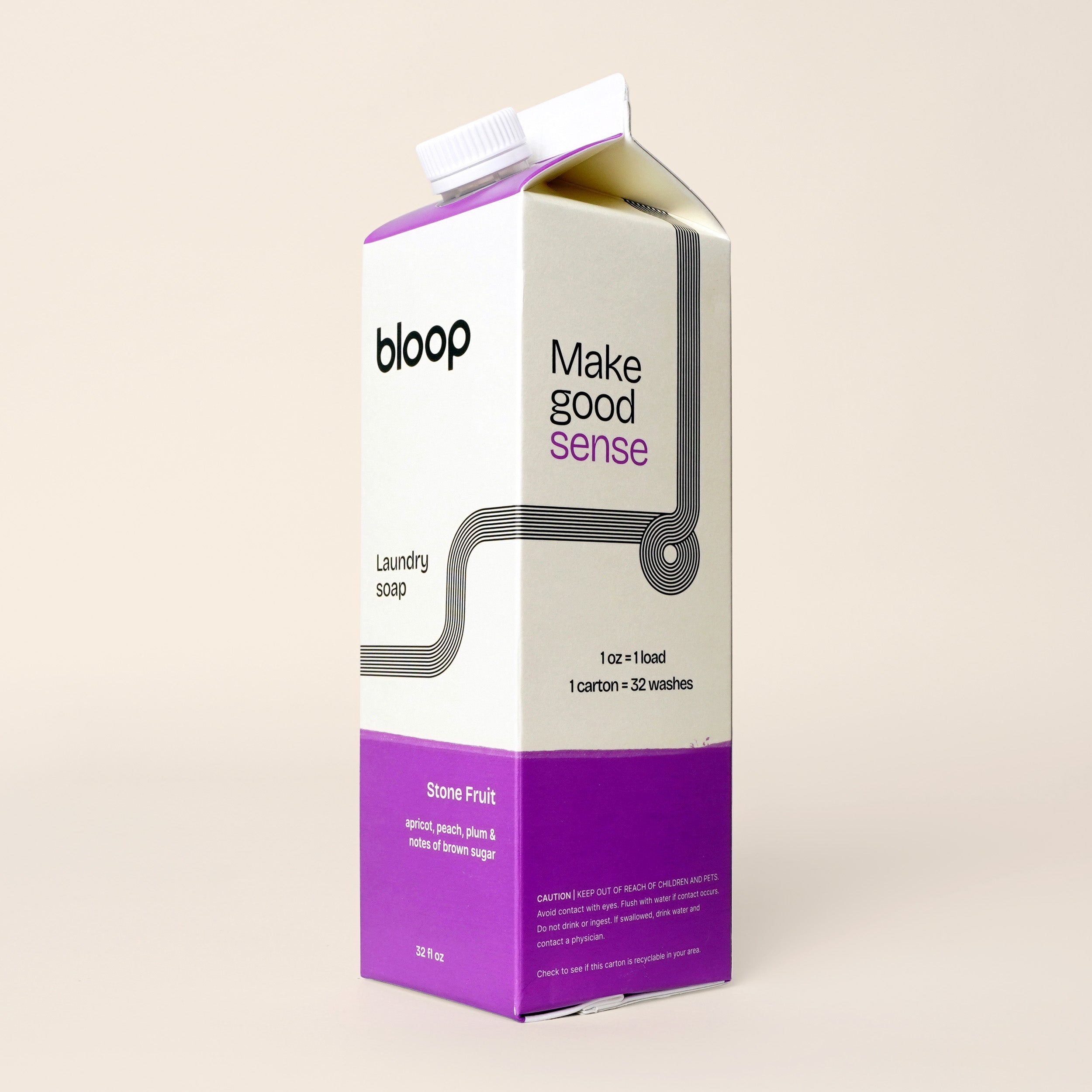 Stone Fruit Natural Laundry Soap by Bloop