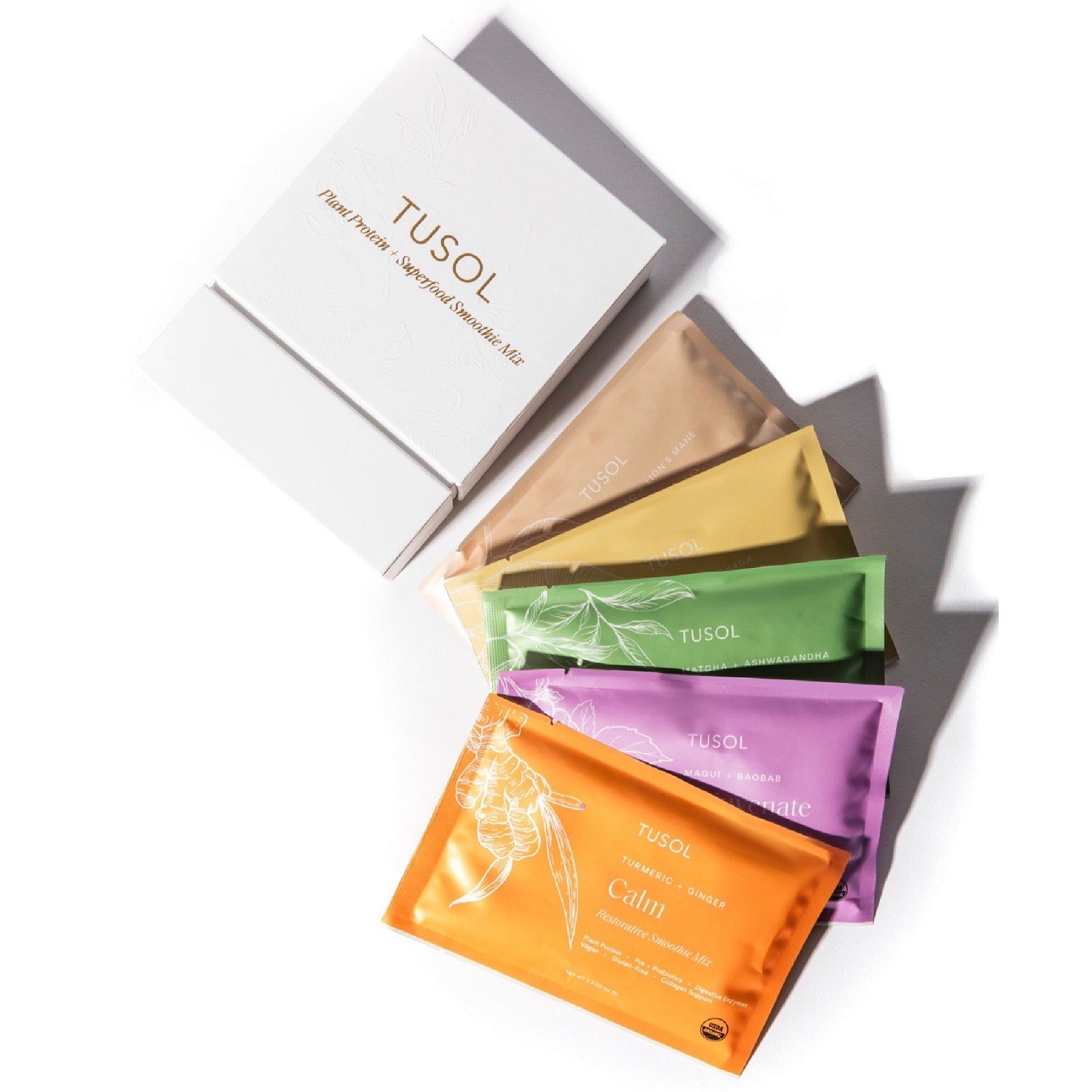Plant Protein + Superfood Smoothie Mix (Sample Box) by TUSOL Wellness