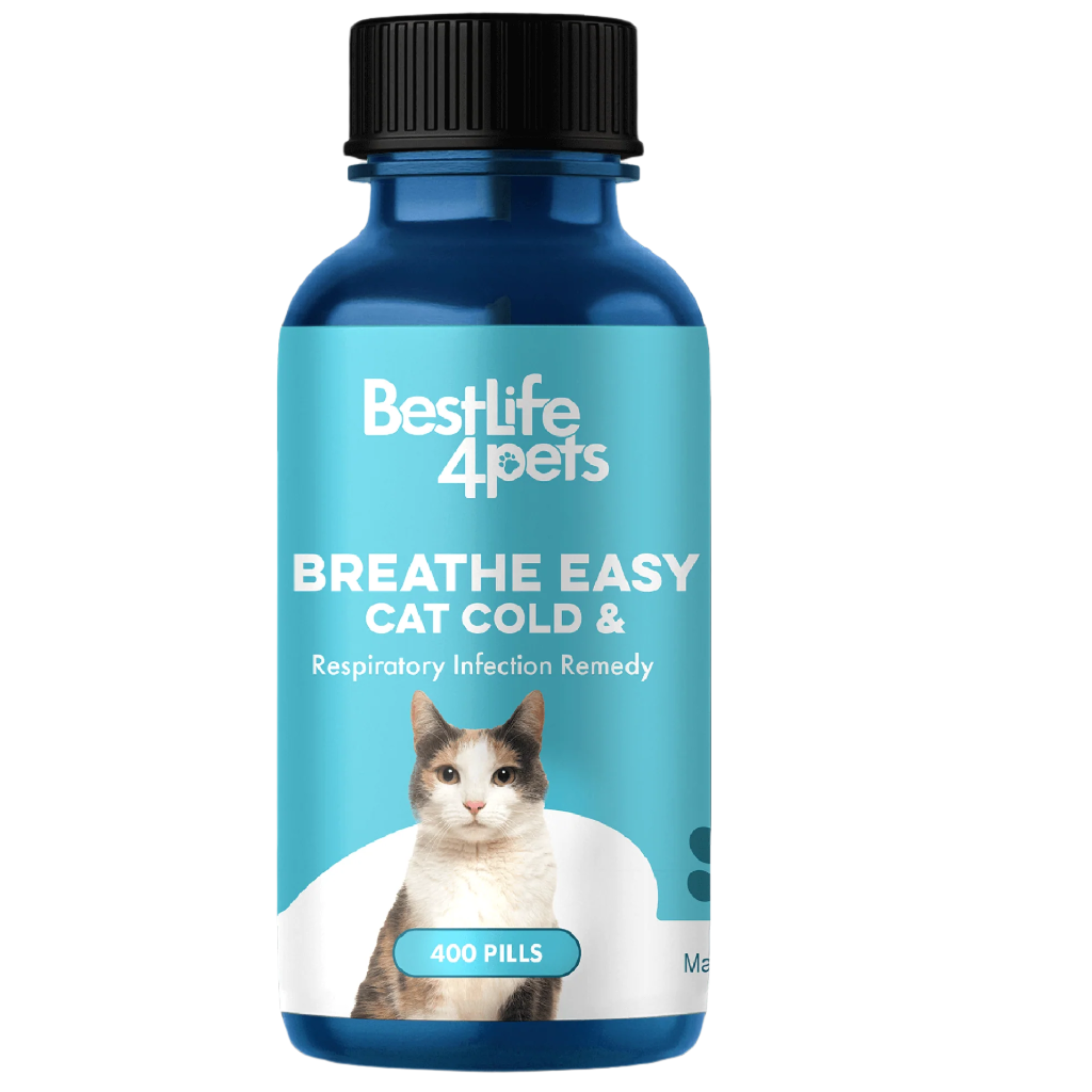 Breathe Easy for Cats - Cold, Sneezing & Respiratory Support by BestLife4Pets