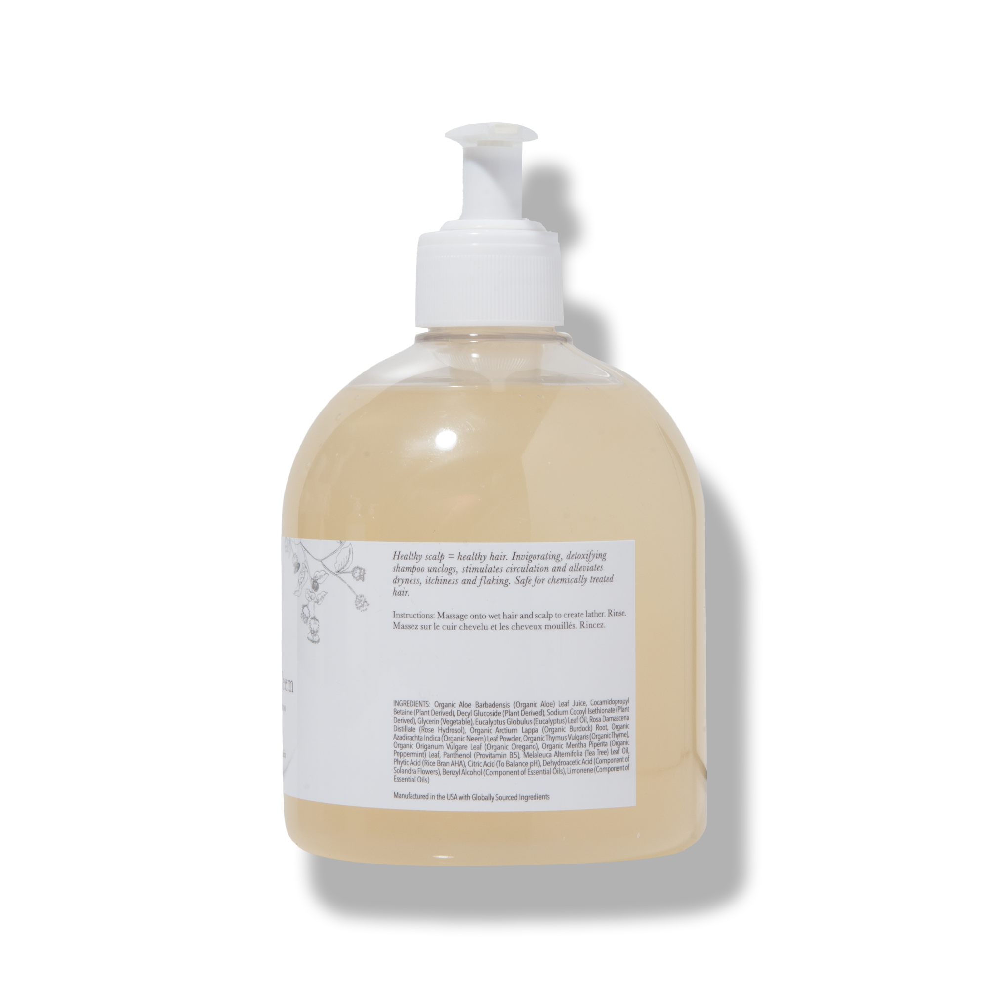 Burdock and Neem Healthy Scalp Shampoo