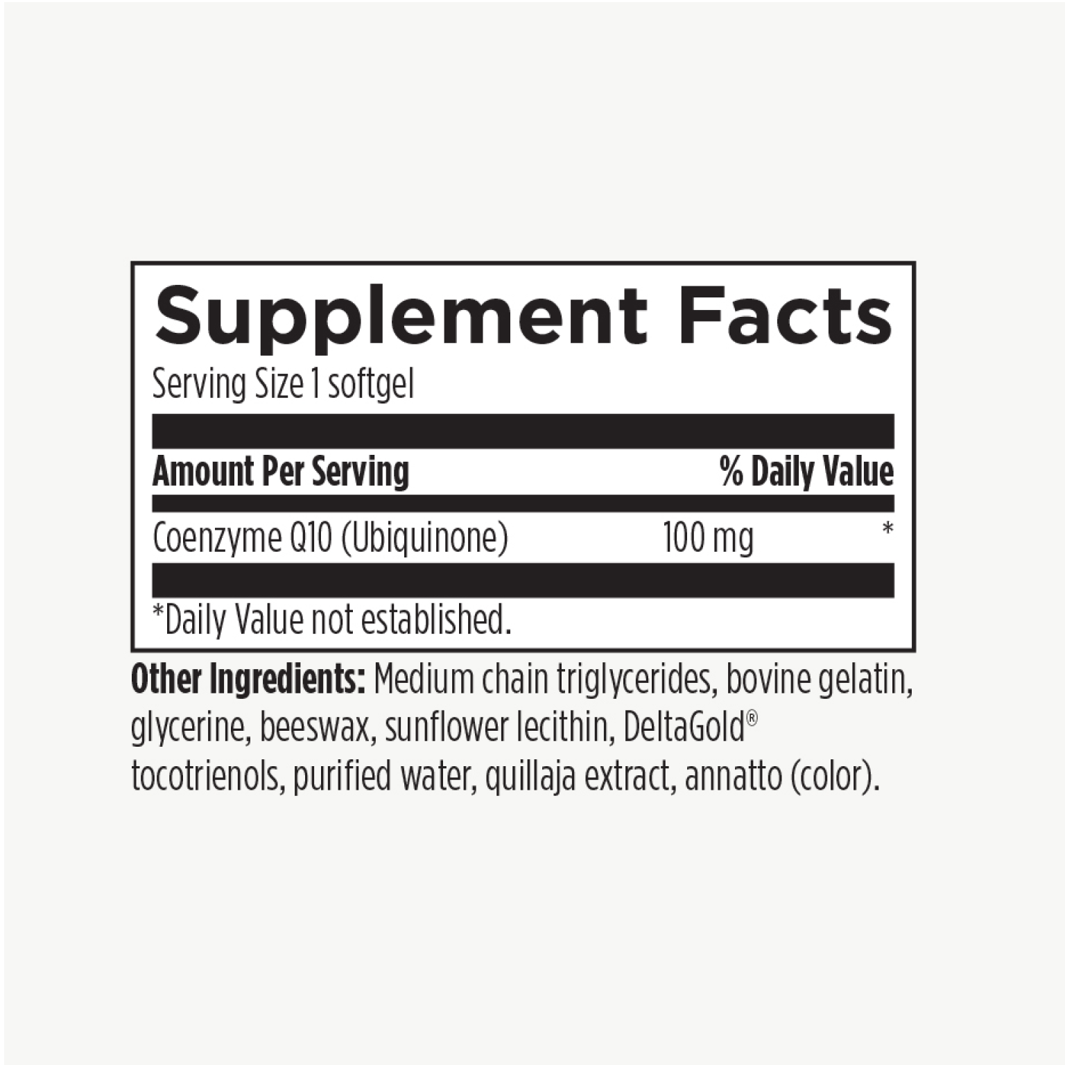 CoQ10 Bioavailable Ubiquinone