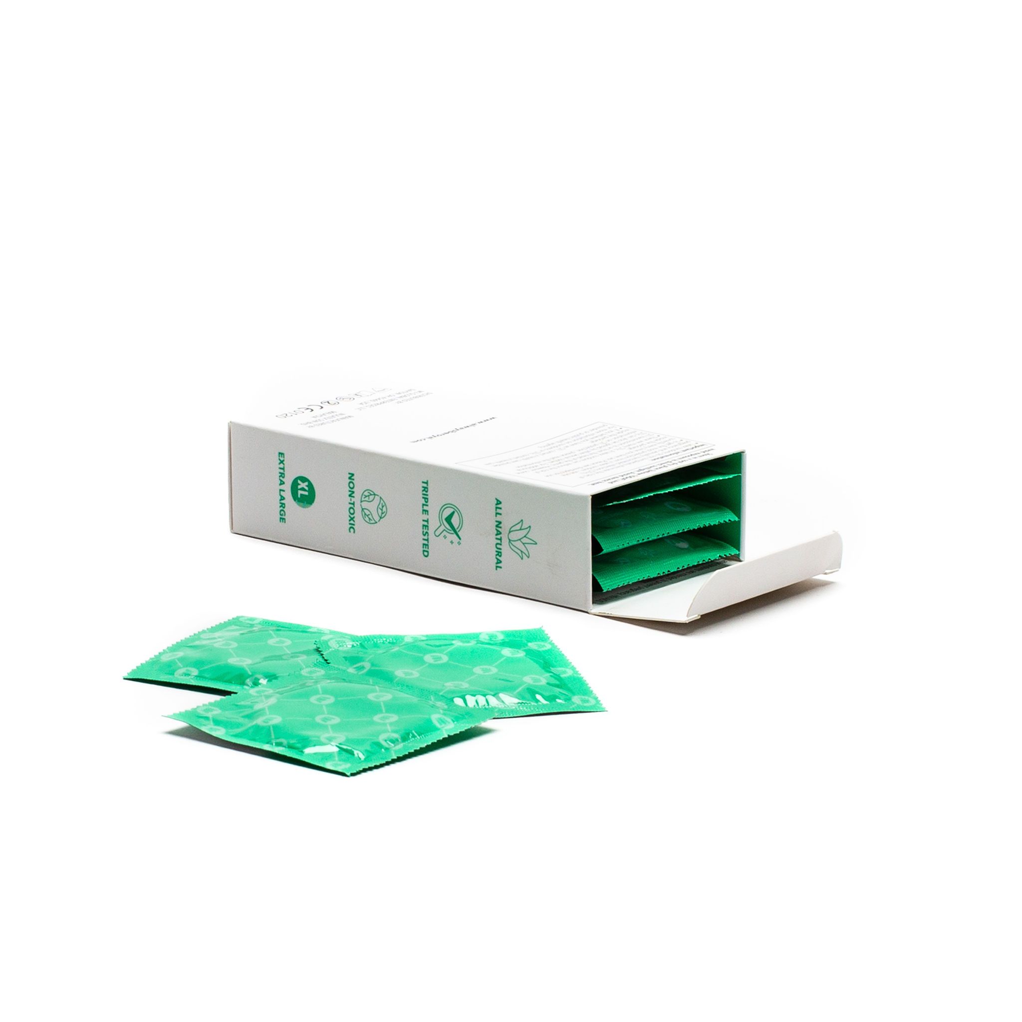 Extra Large Ultra Thin Vegan Latex Condoms by Royal Intimacy