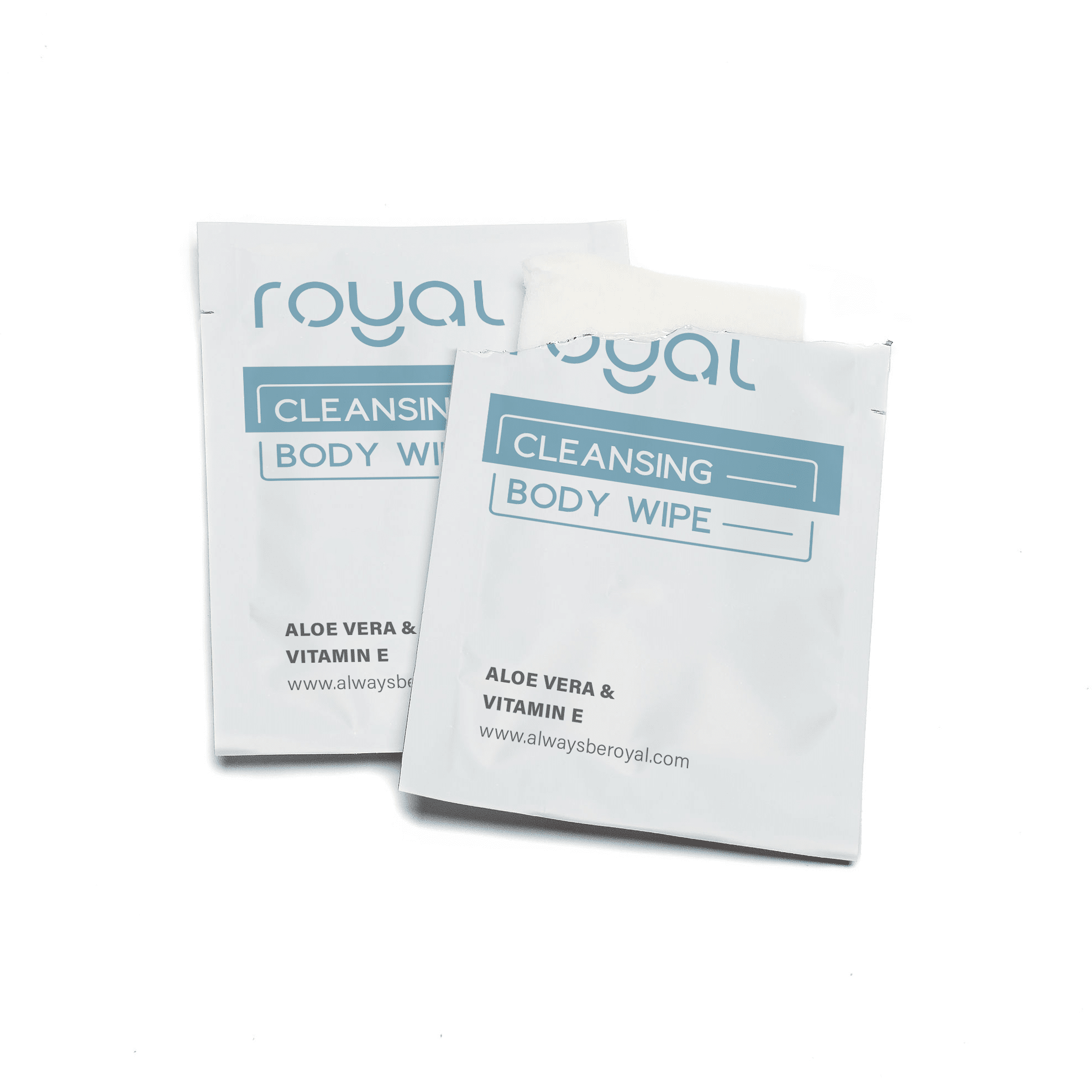 Intimate Cleansing Individually Wrapped Wipes by Royal Intimacy