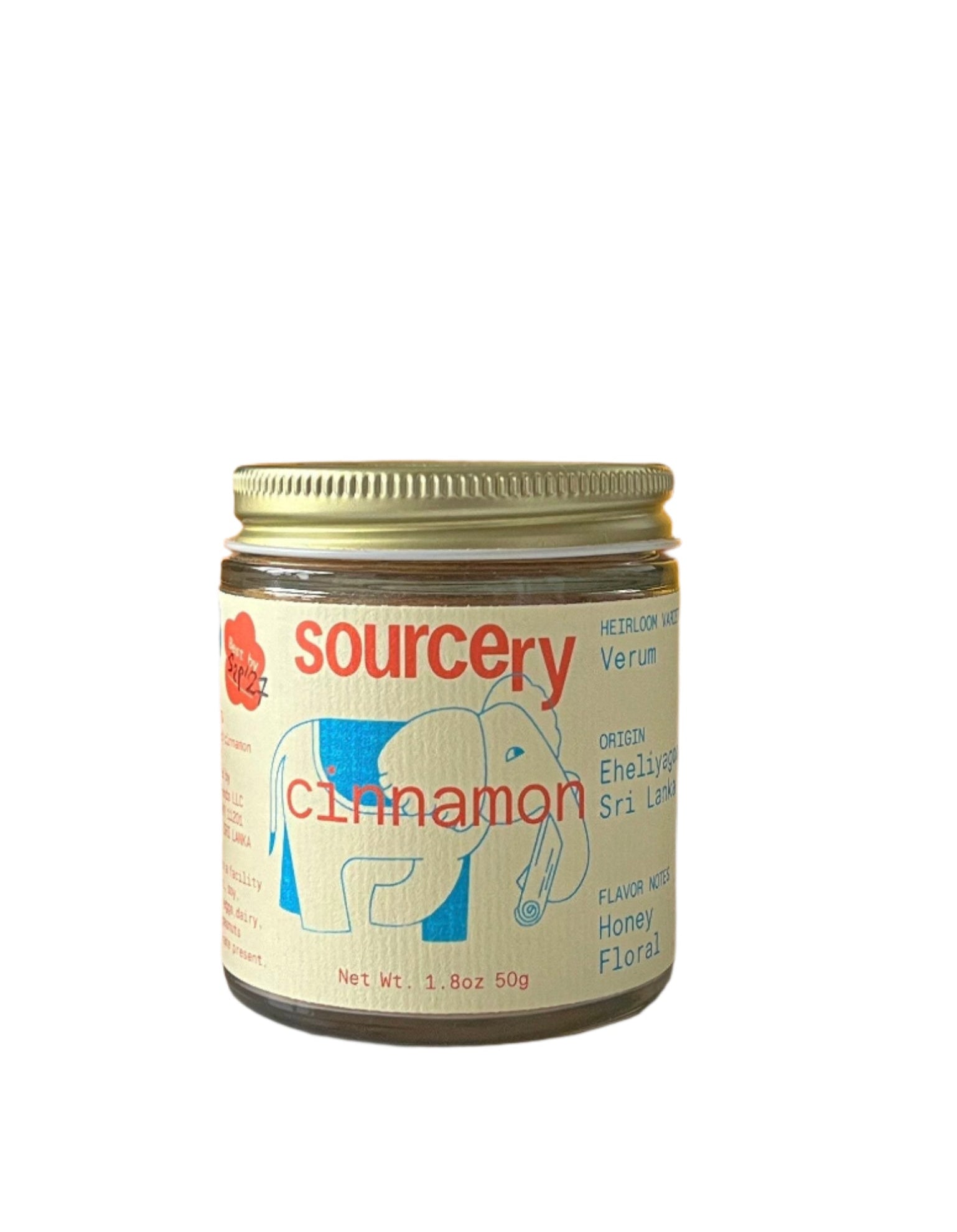 Sourcery Cinnamon - 6 Jars x 1 Case by Farm2Me