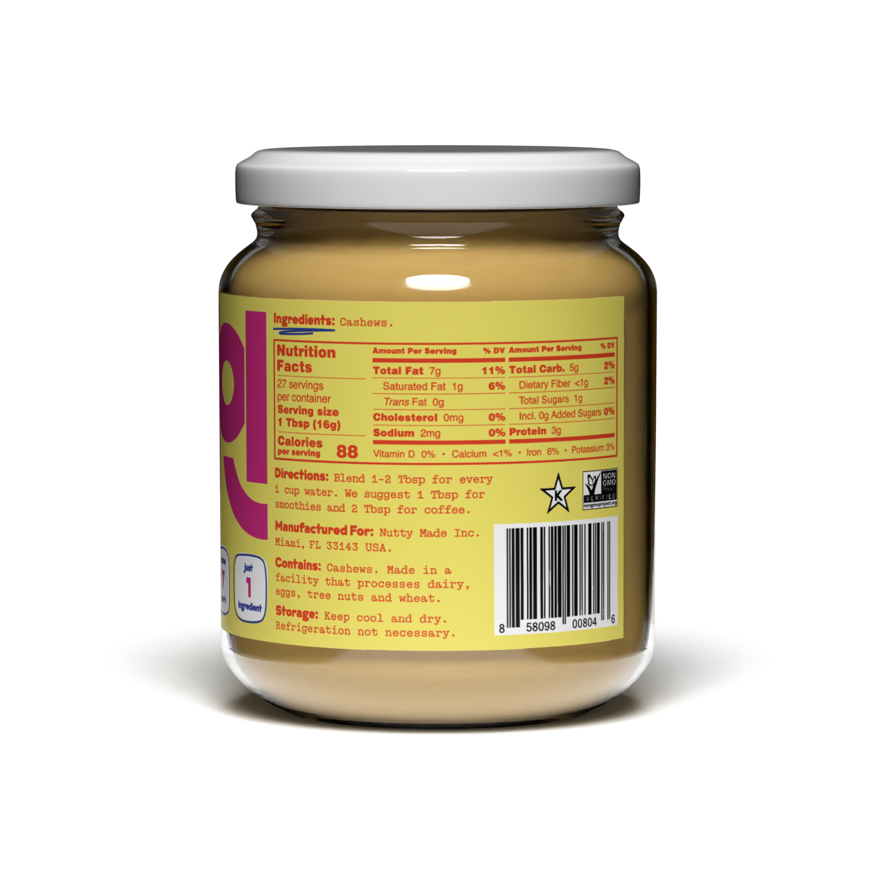 Cashew Milk Base 2-Pack by JOI