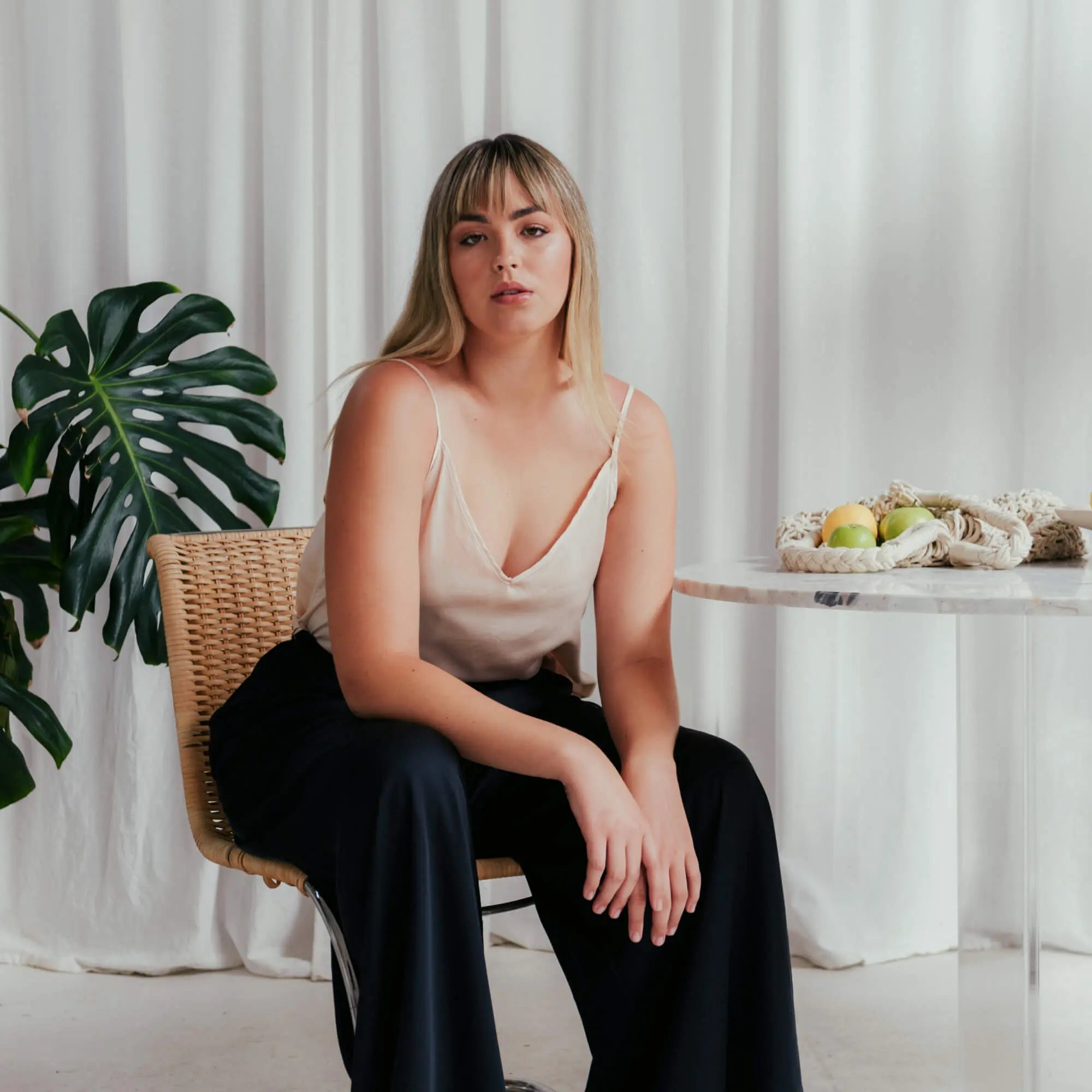 Sateen Cami by ettitude