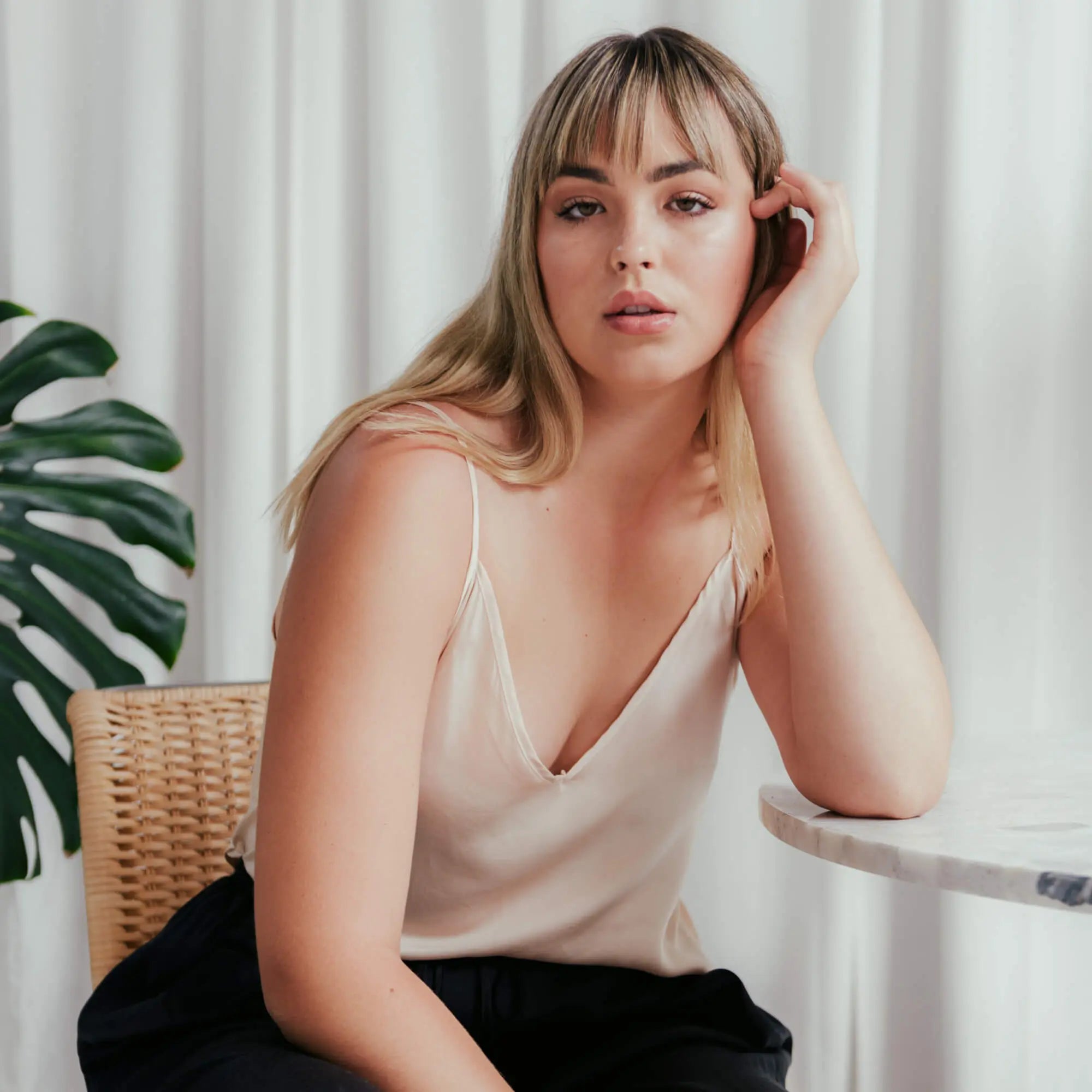 Sateen Cami by ettitude