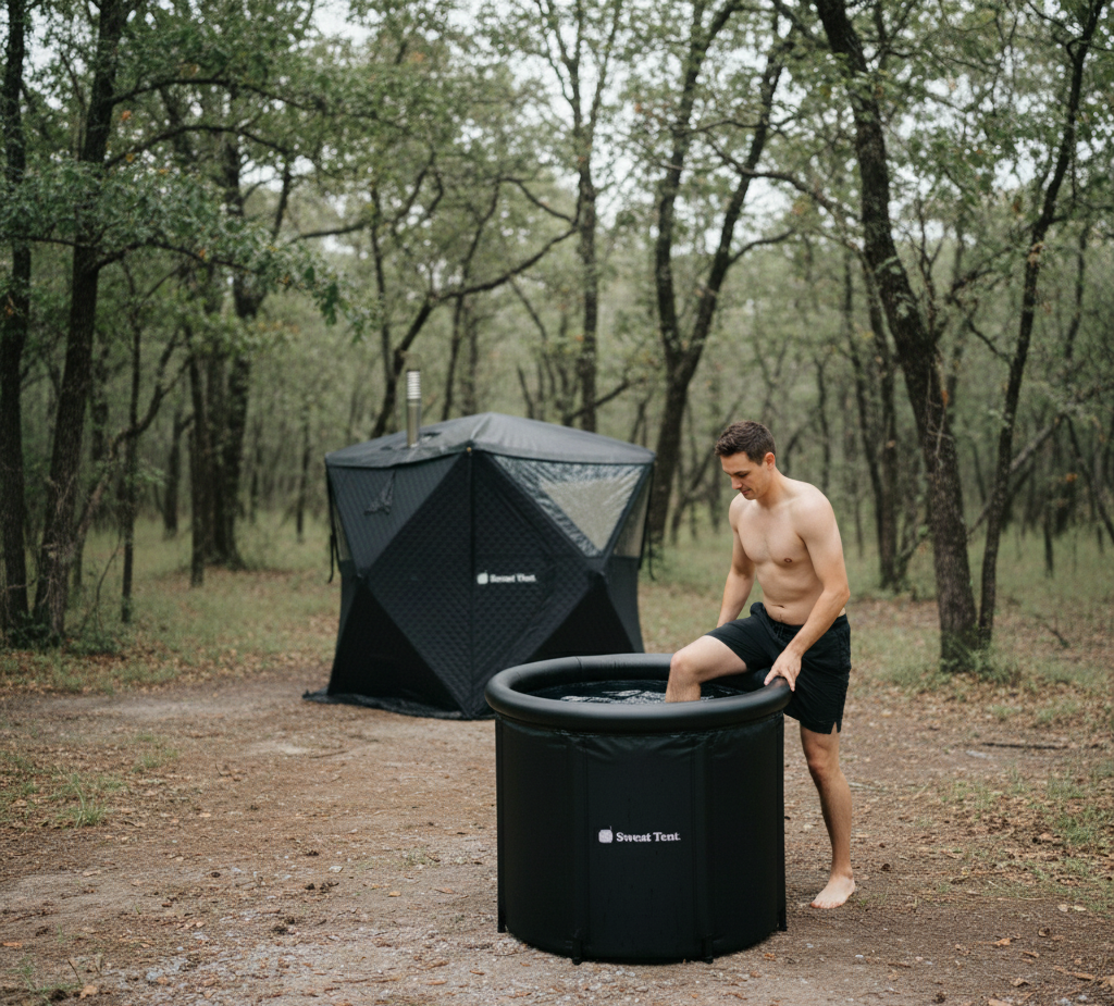 Sweat Tent Plunge